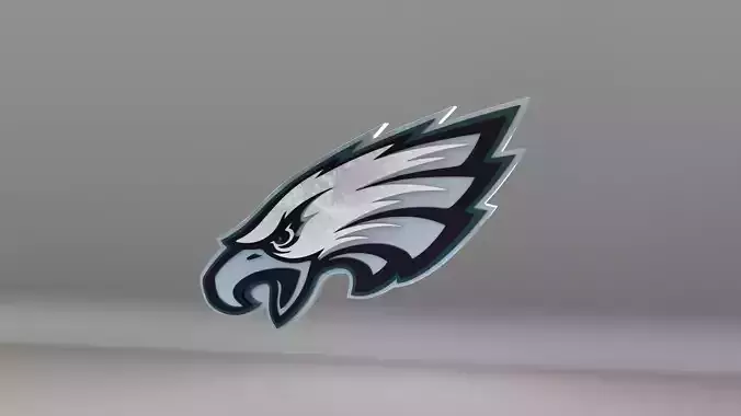 NFL Philadelphia Eagles Logo 3D model