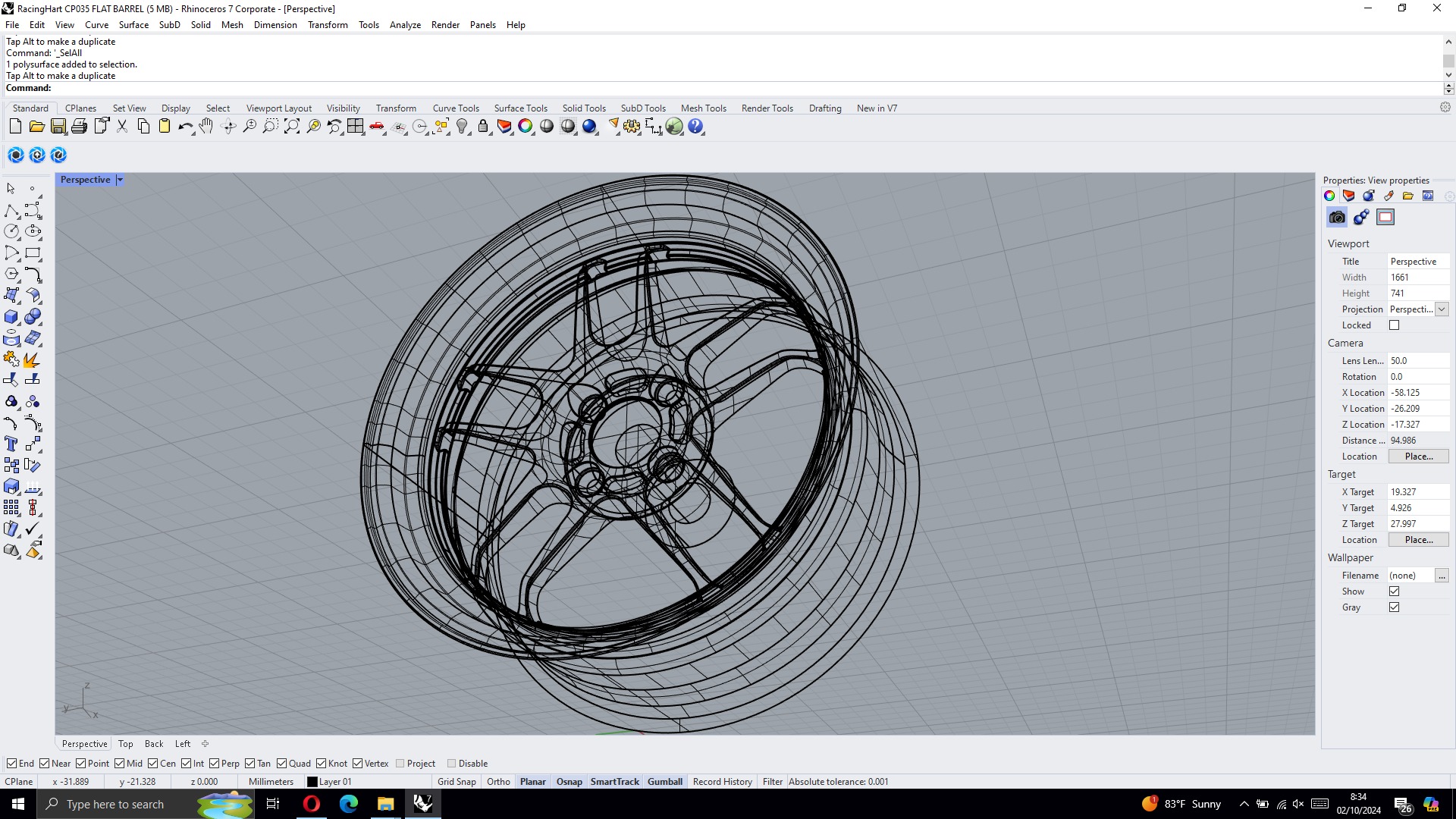 Racing Hart CP035 3D Print 1-24 Scale  3D print model_6