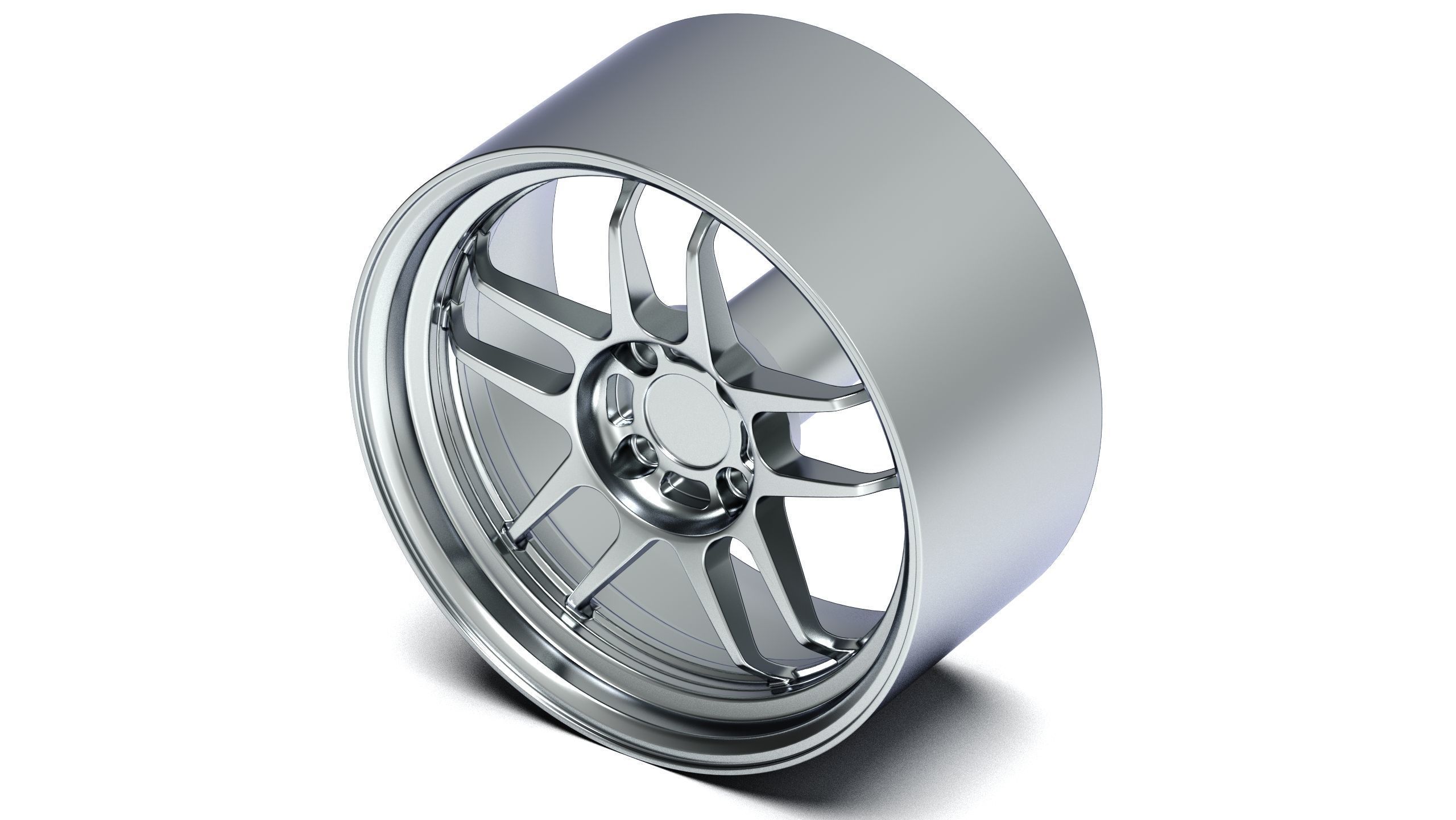 Racing Hart CP035 3D Print 1-24 Scale  3D print model_2