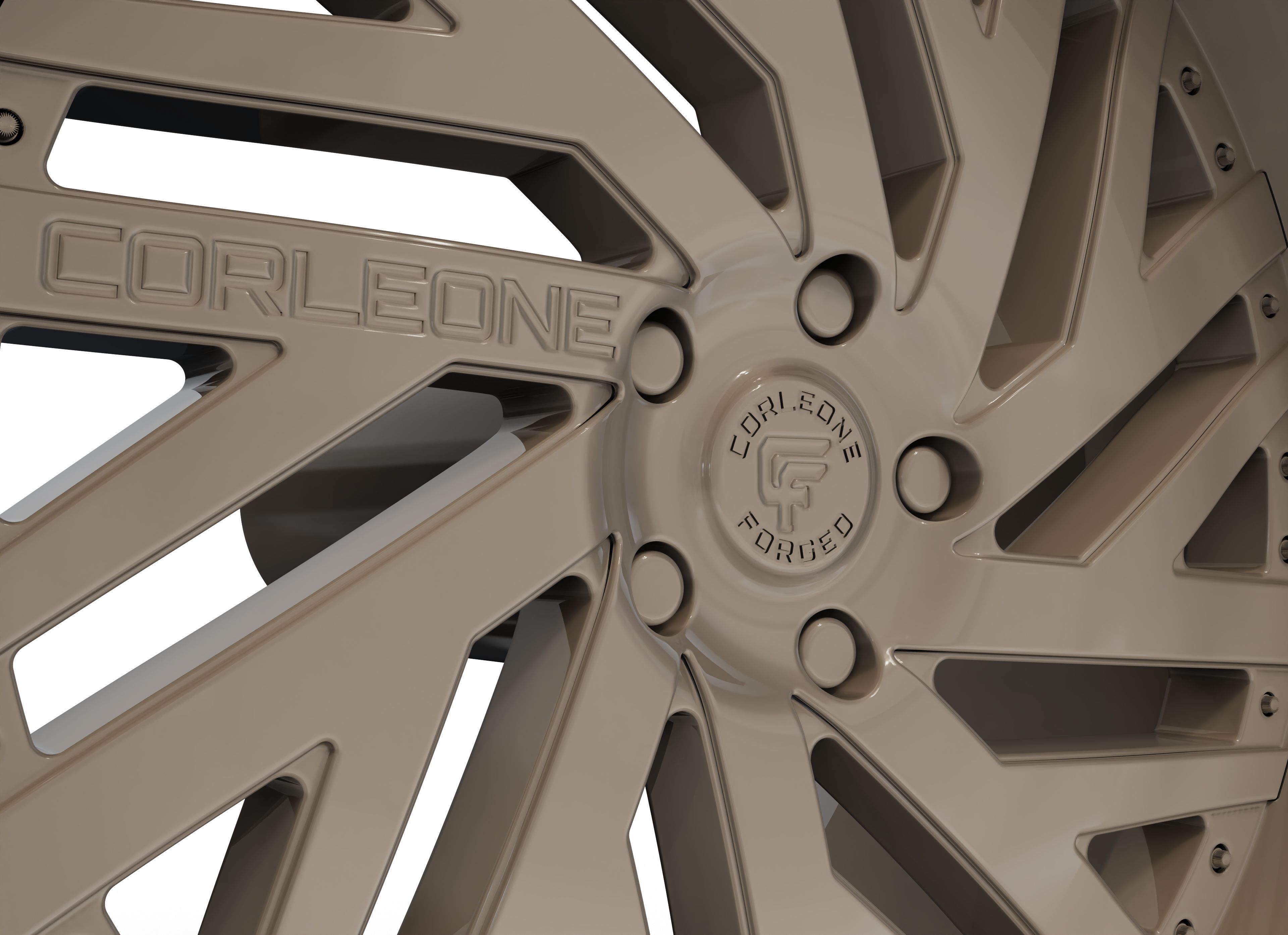 corleone gambino wheel 3D print model_3
