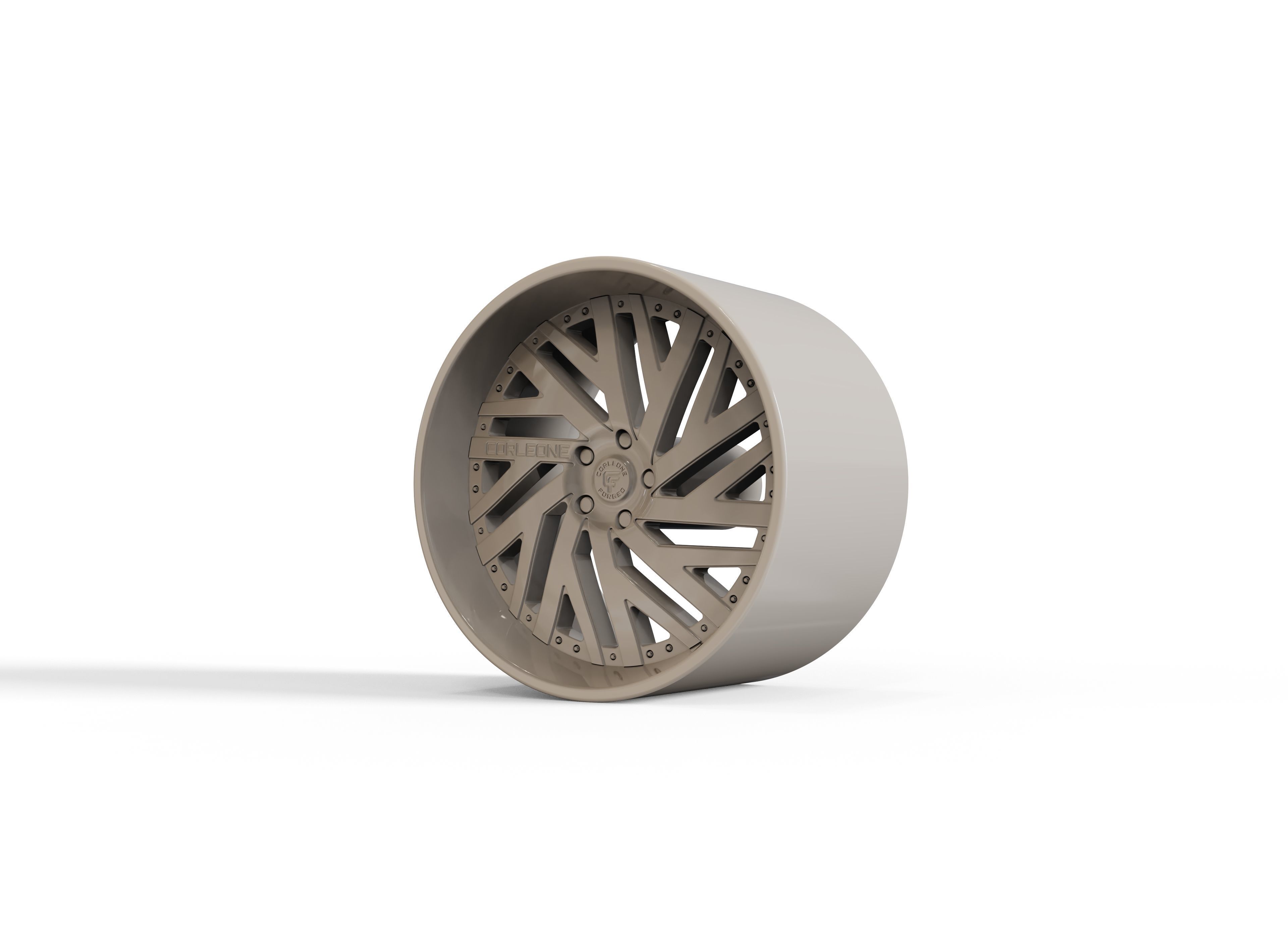 corleone gambino wheel 3D print model_1