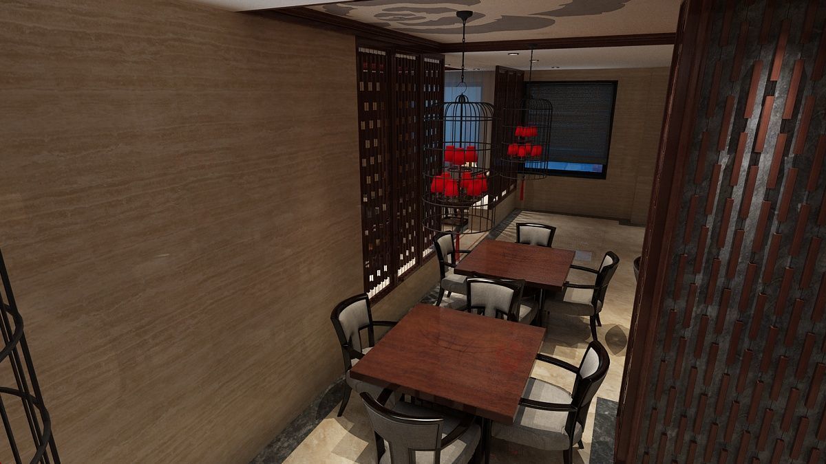 Restaurant 3 3D model_10