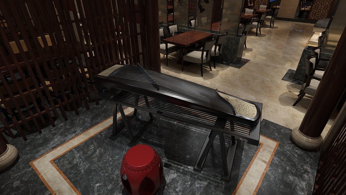 Restaurant 3 3D model_6