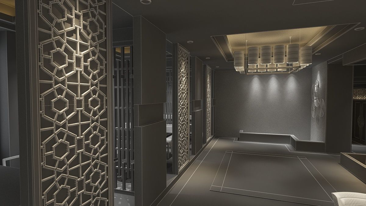 Restaurant 3 3D model_25