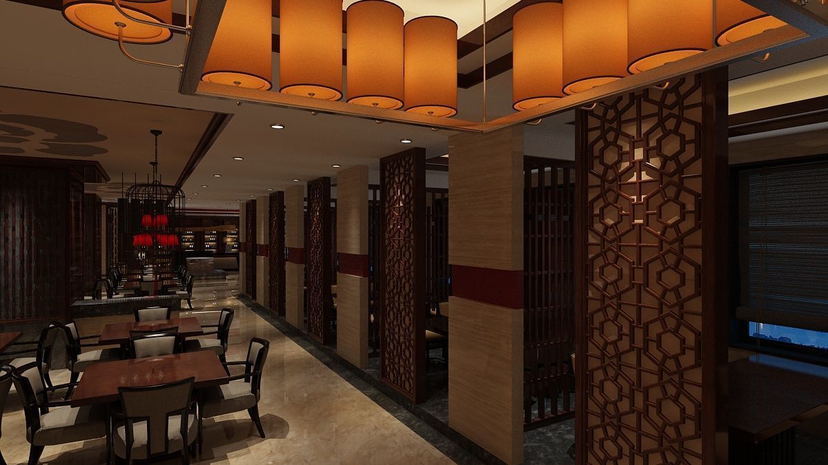 Restaurant 3 3D model_7