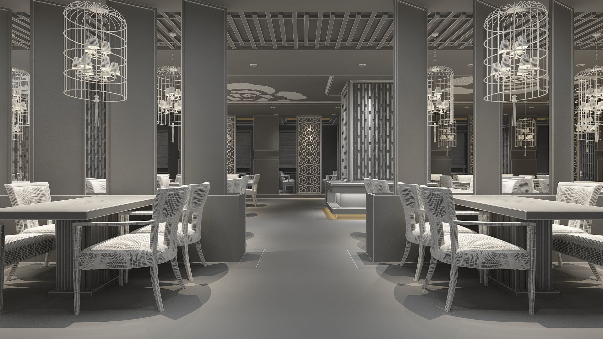 Restaurant 3 3D model_16