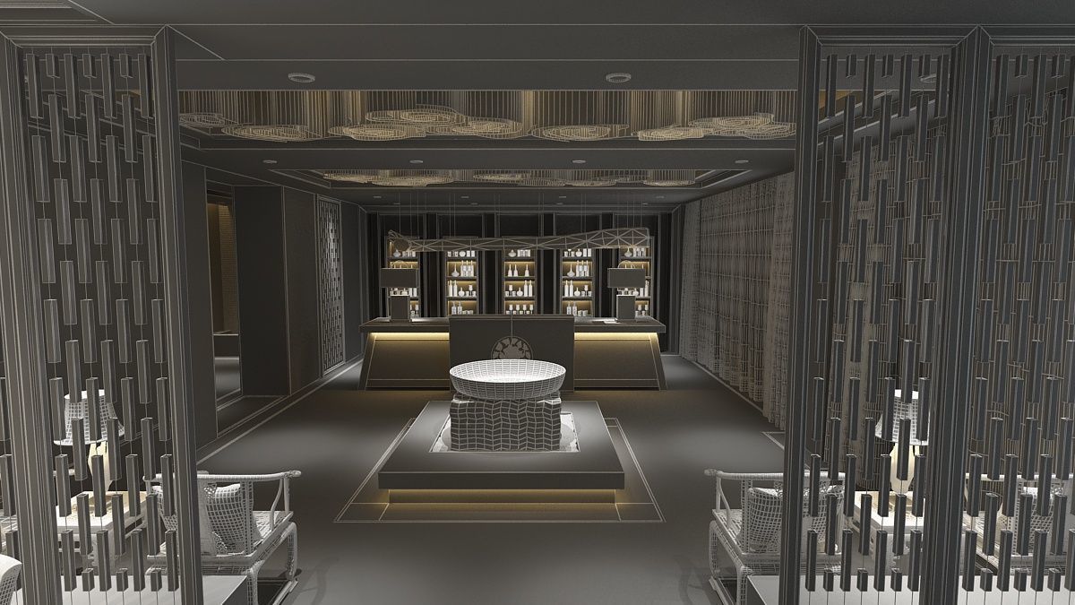 Restaurant 3 3D model_20