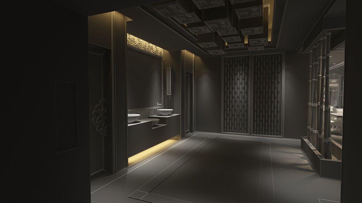 Restaurant 3 3D model_23