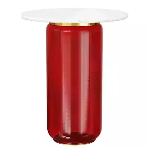 Infinity Glass Side Table