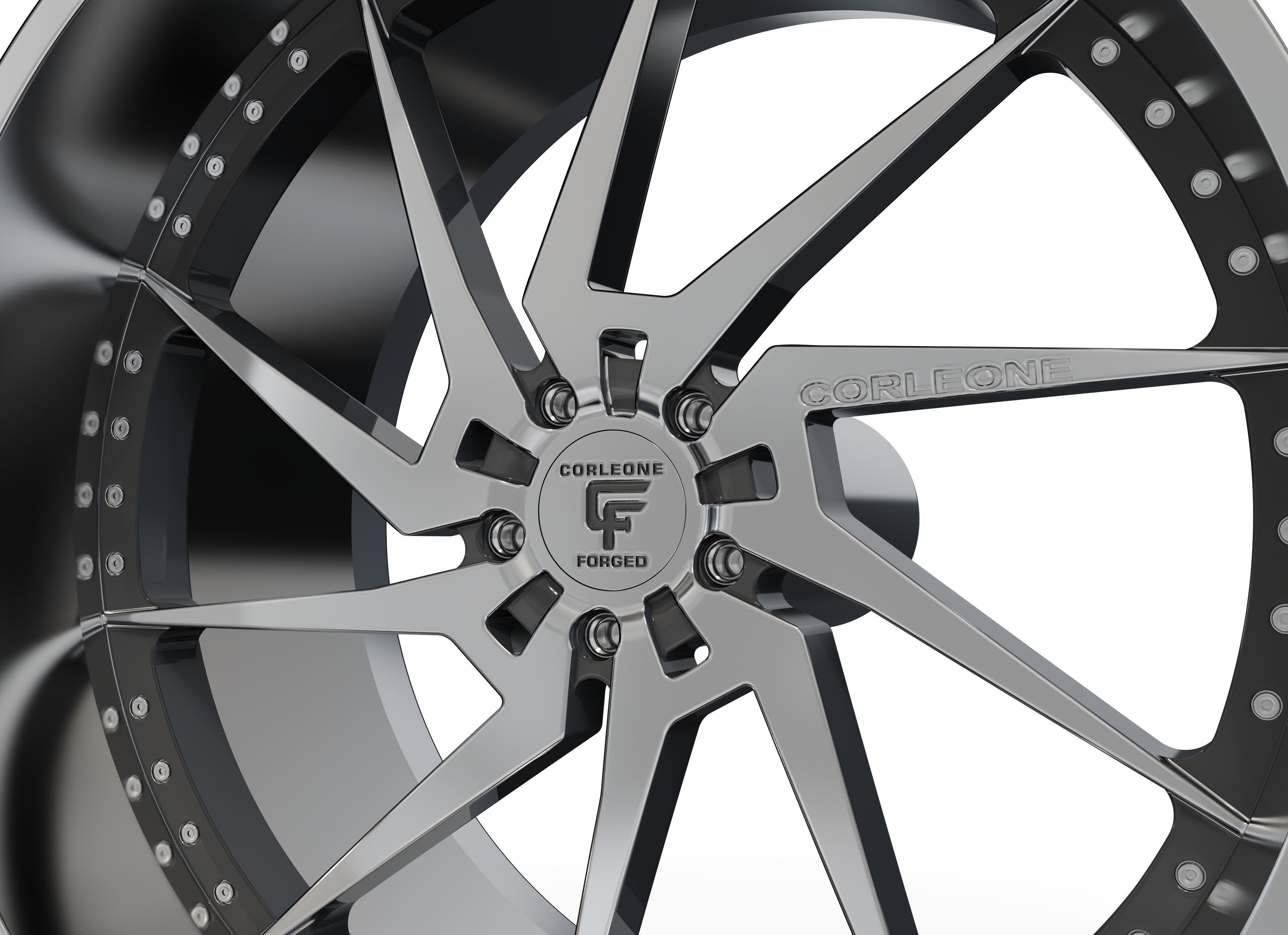 corleone luthor wheel  3D print model_2