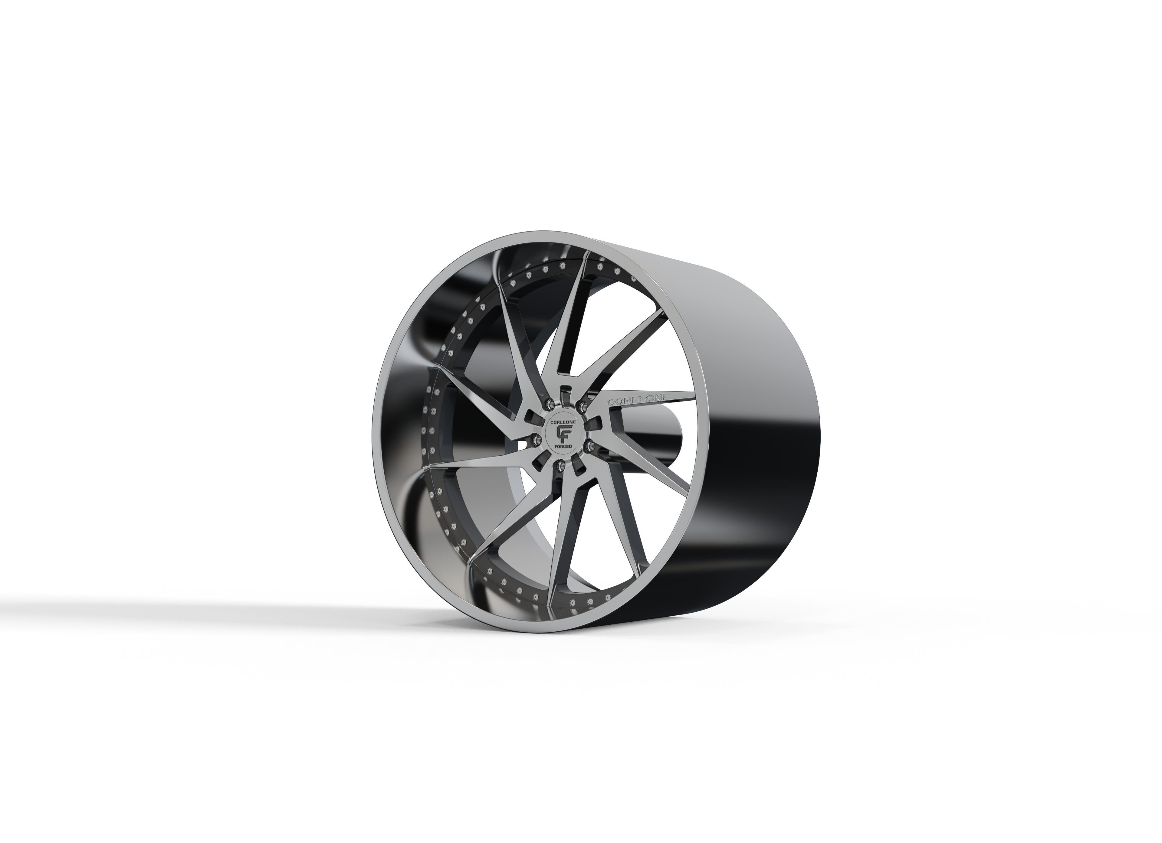 corleone luthor wheel  3D print model_1
