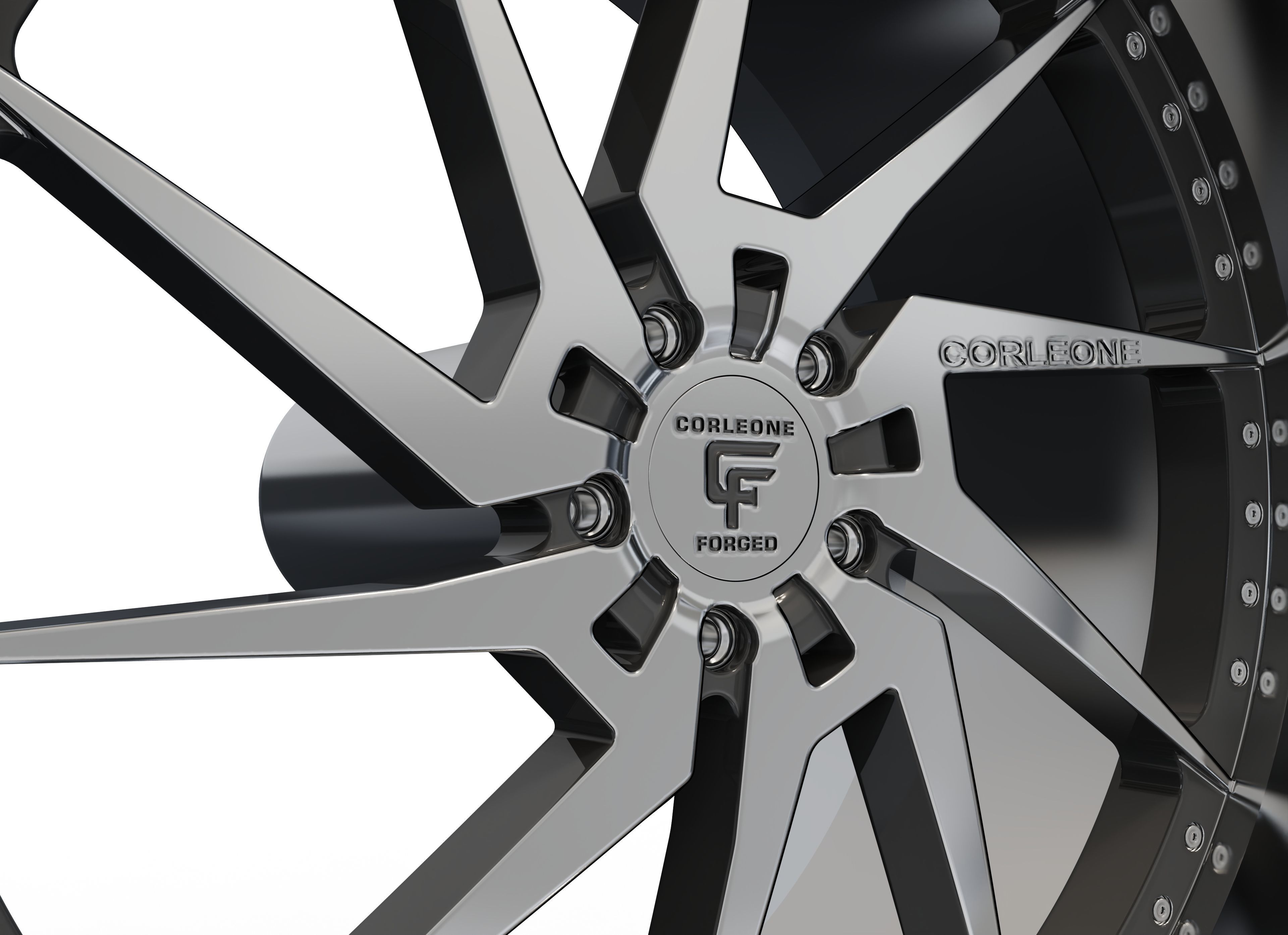 corleone luthor wheel  3D print model_3
