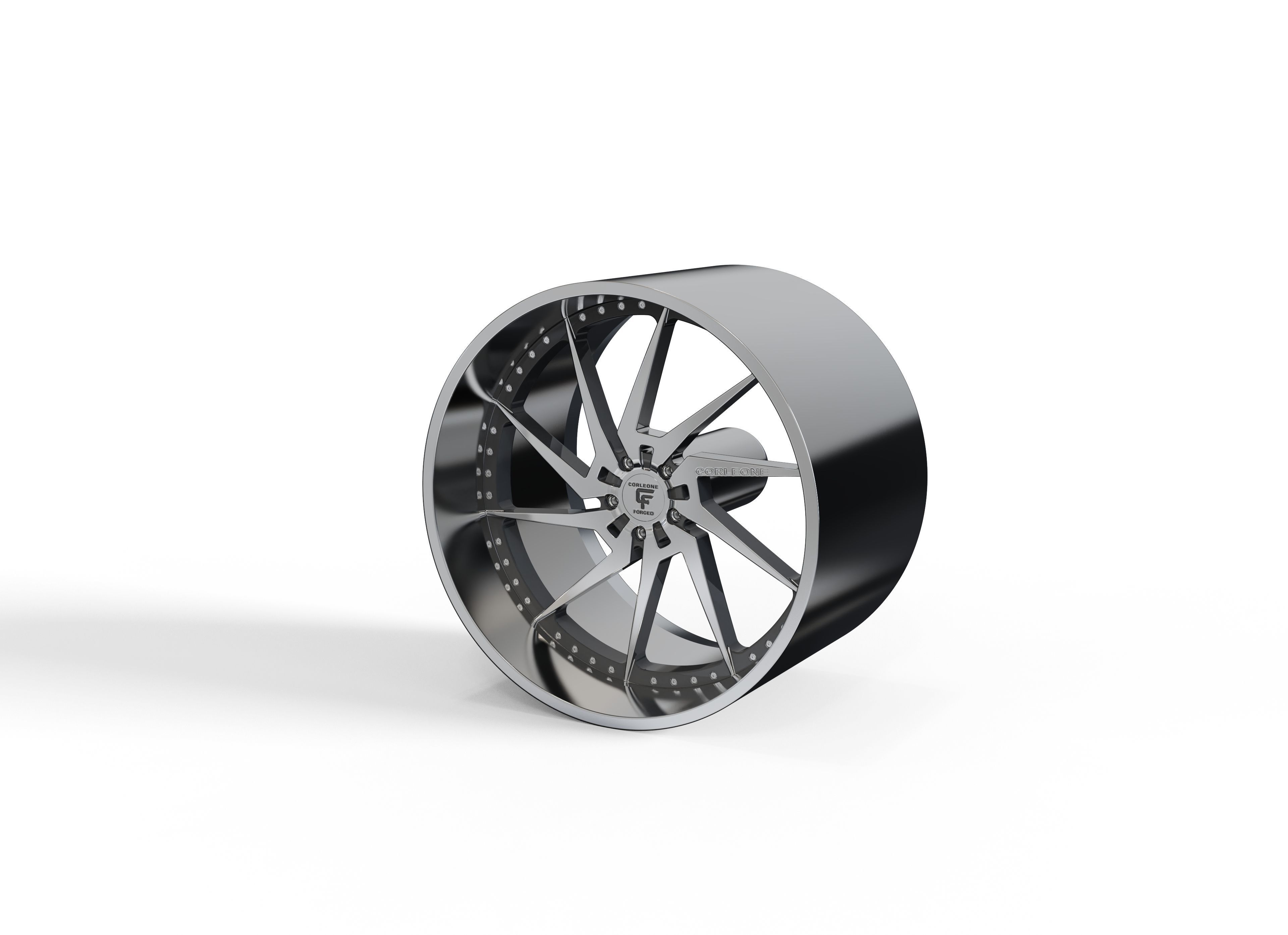 corleone luthor wheel  3D print model_6