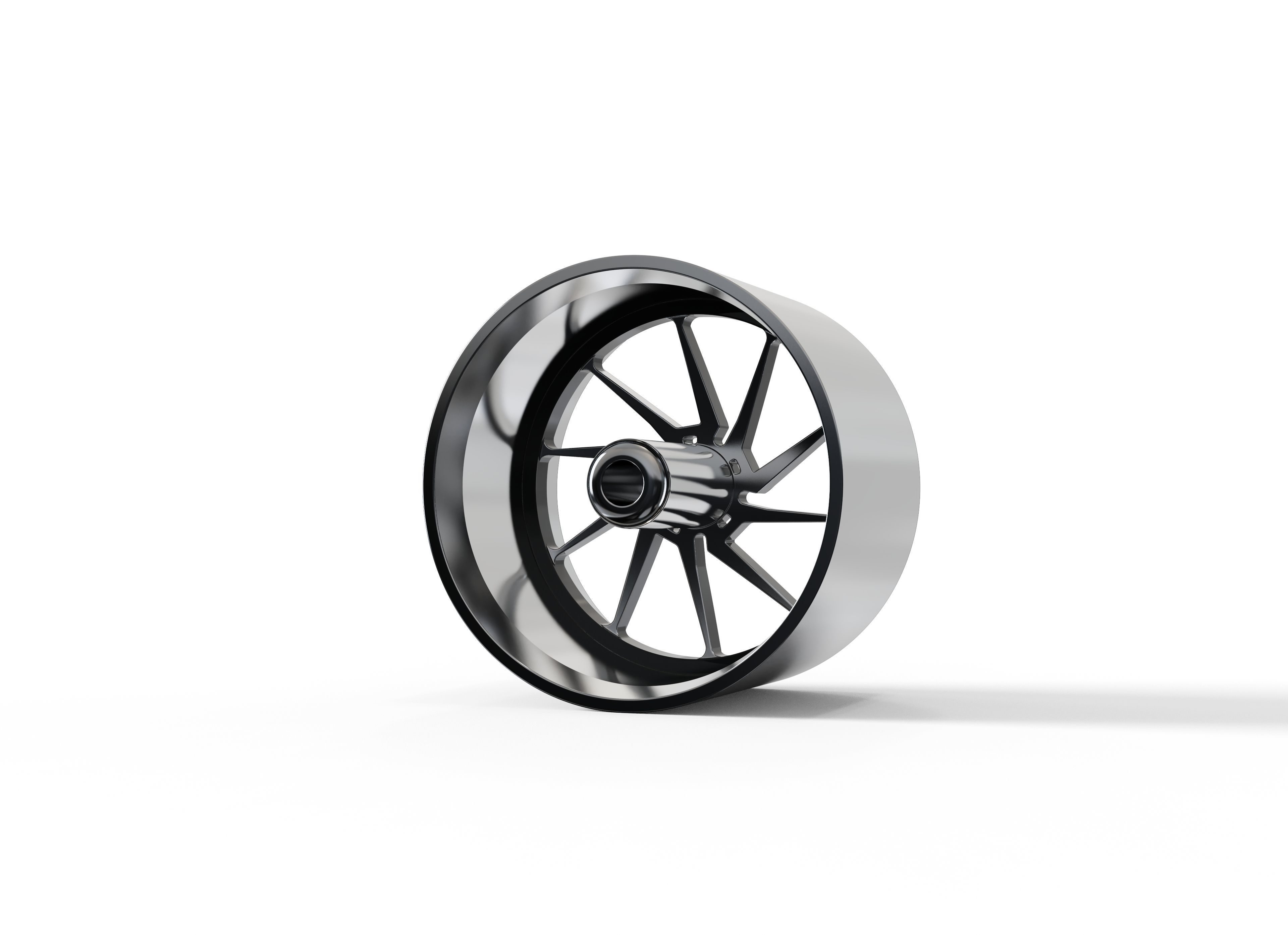 corleone luthor wheel  3D print model_4