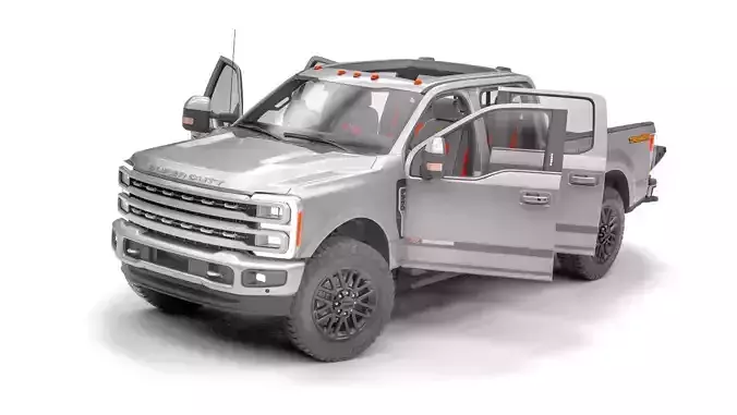 Generic Pickup 2024 Whit Interior