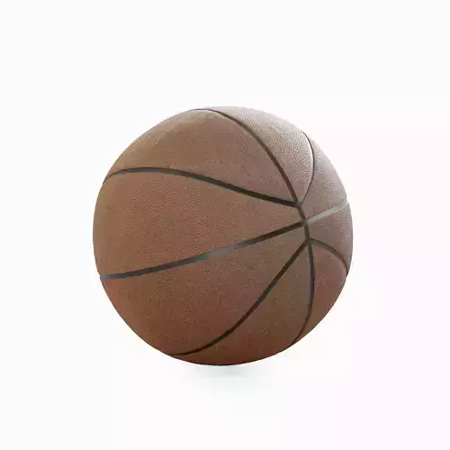 Basketball Ball Leather 4K 03