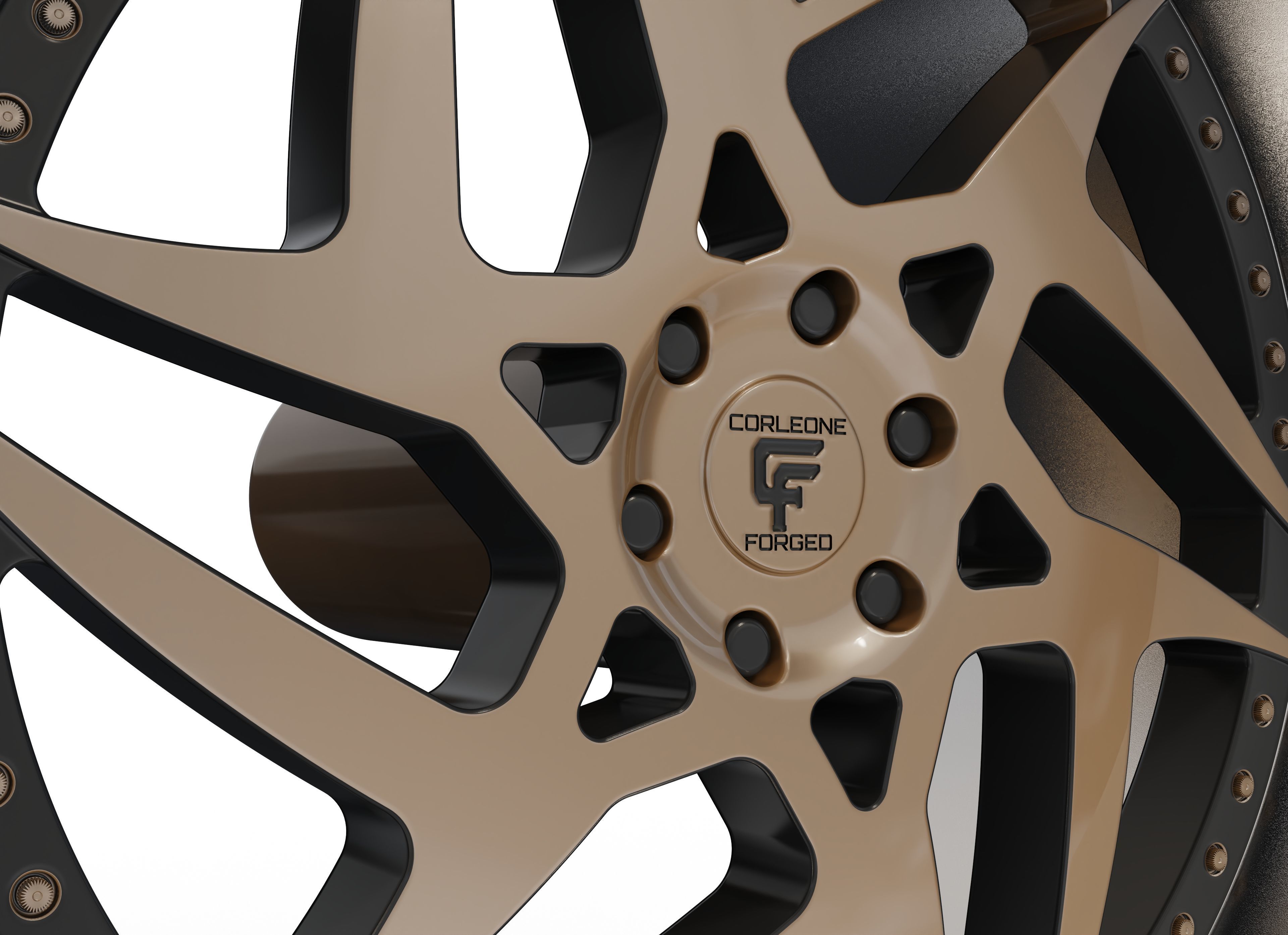 corleone pacino wheel  3D print model_3