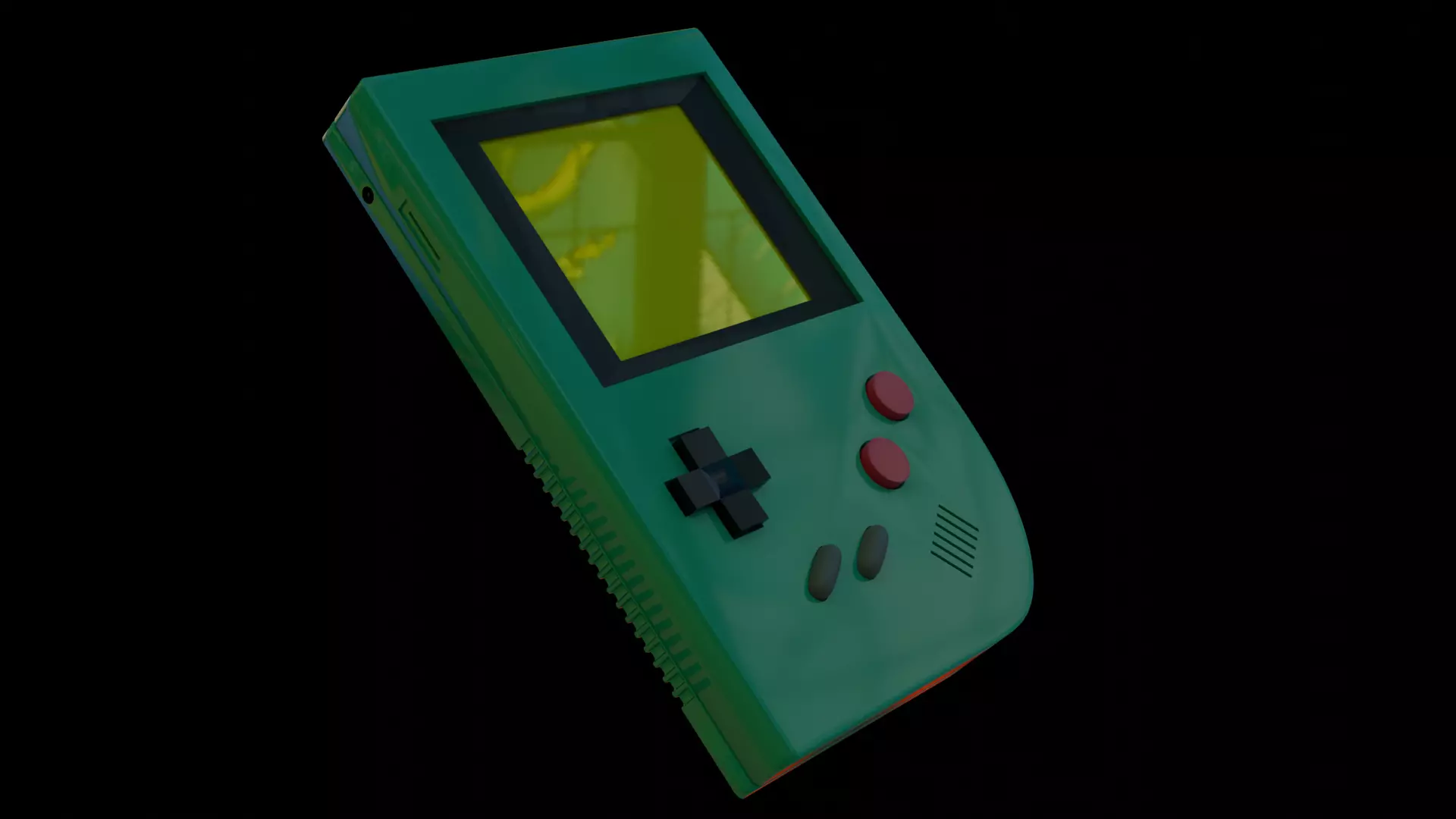 Gameboy  3D model_0