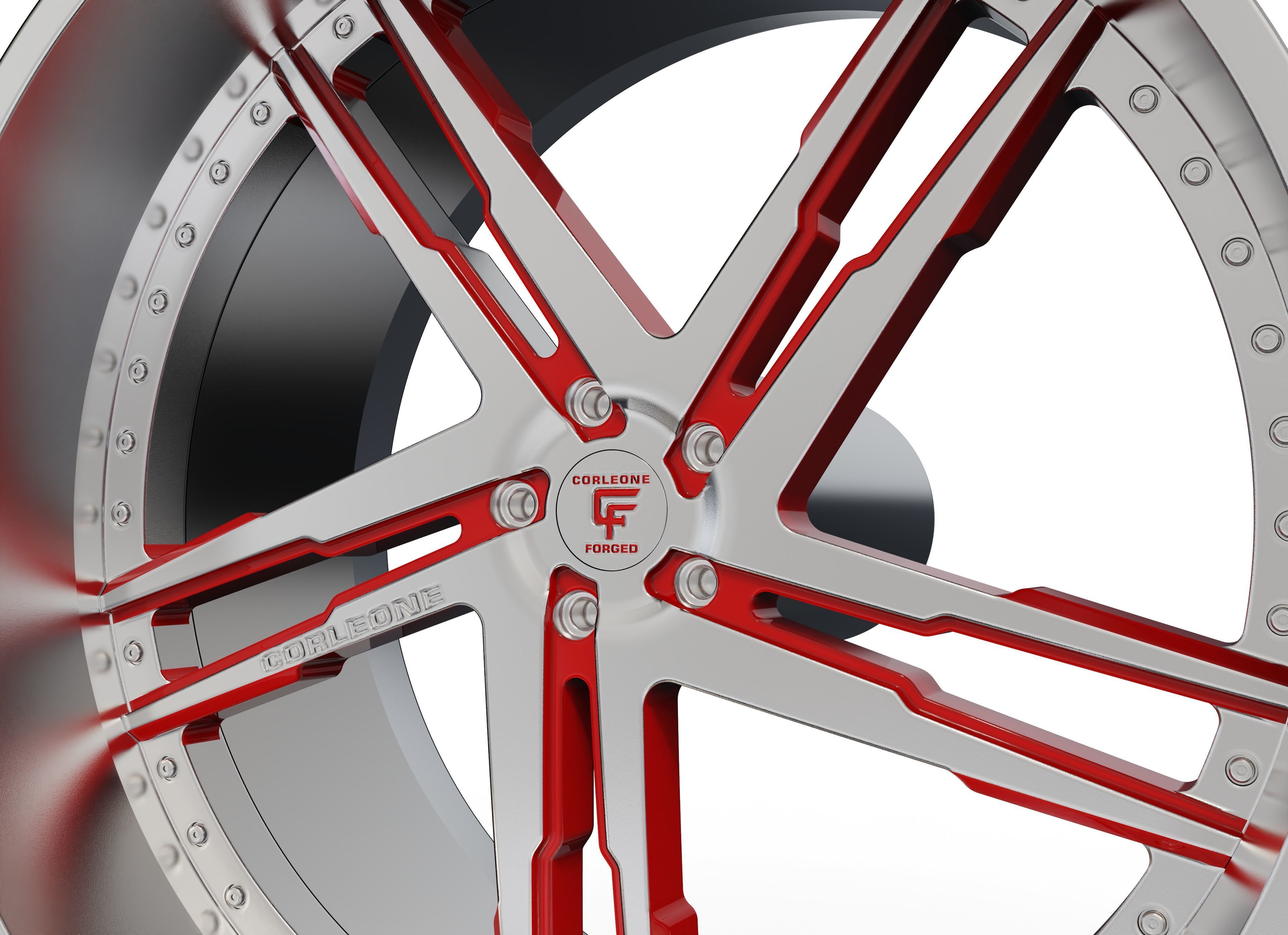 corleone torrio wheel 3D print model_2