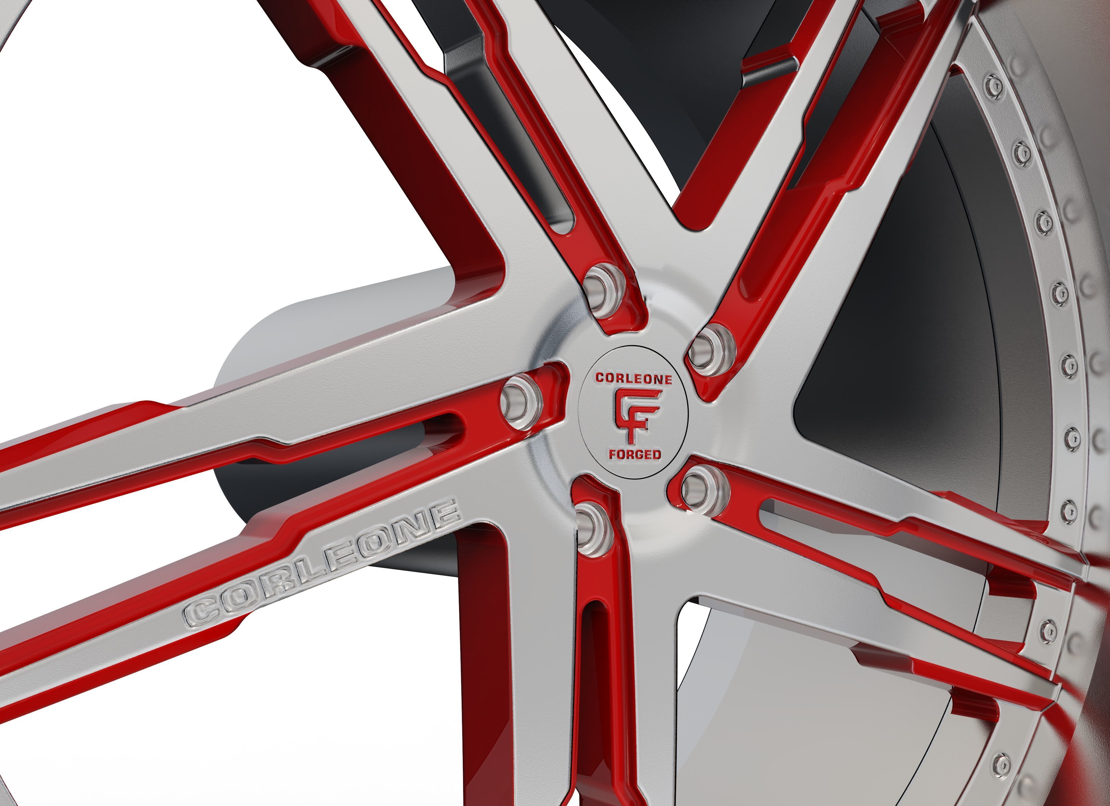 corleone torrio wheel 3D print model_3