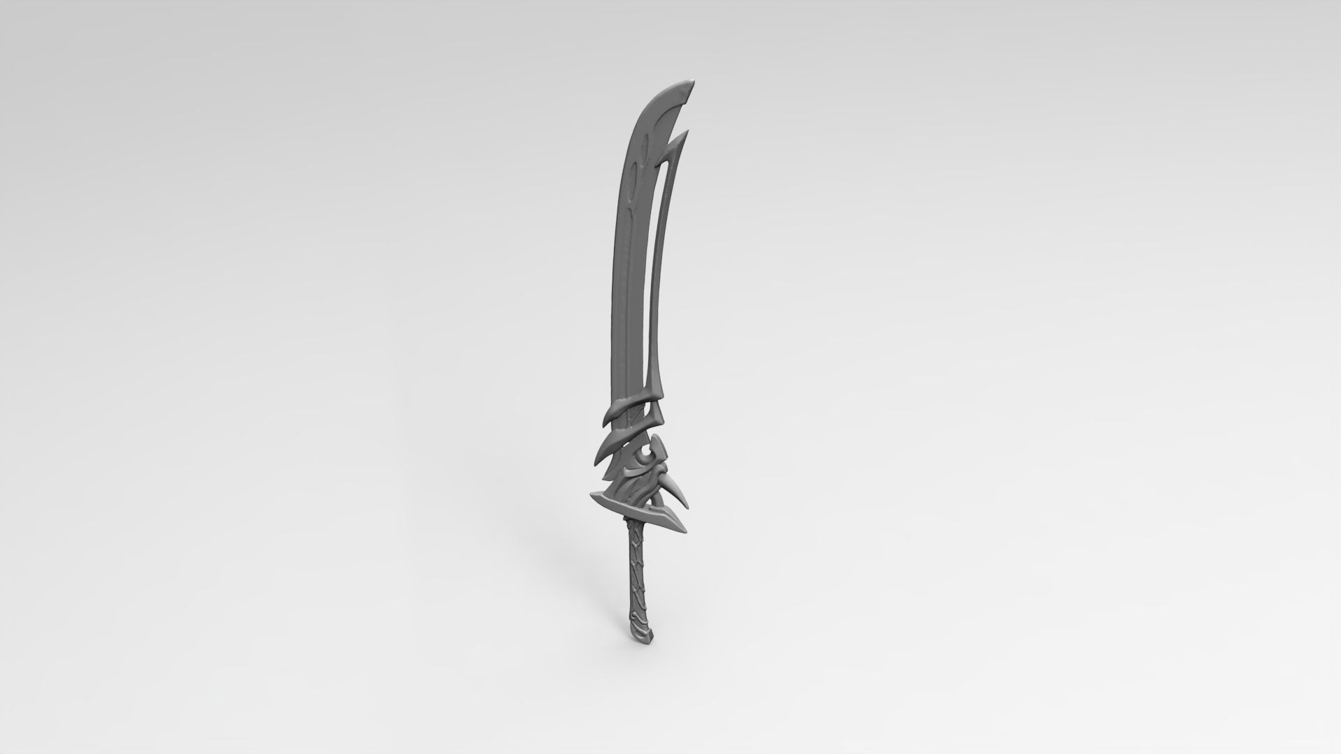 Espada de Elfo 3D print model_8