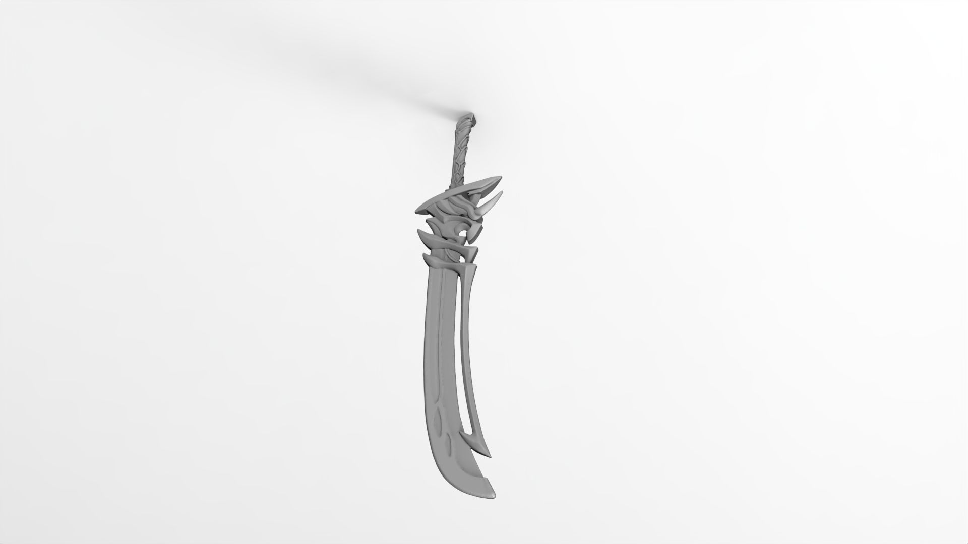 Espada de Elfo 3D print model_12