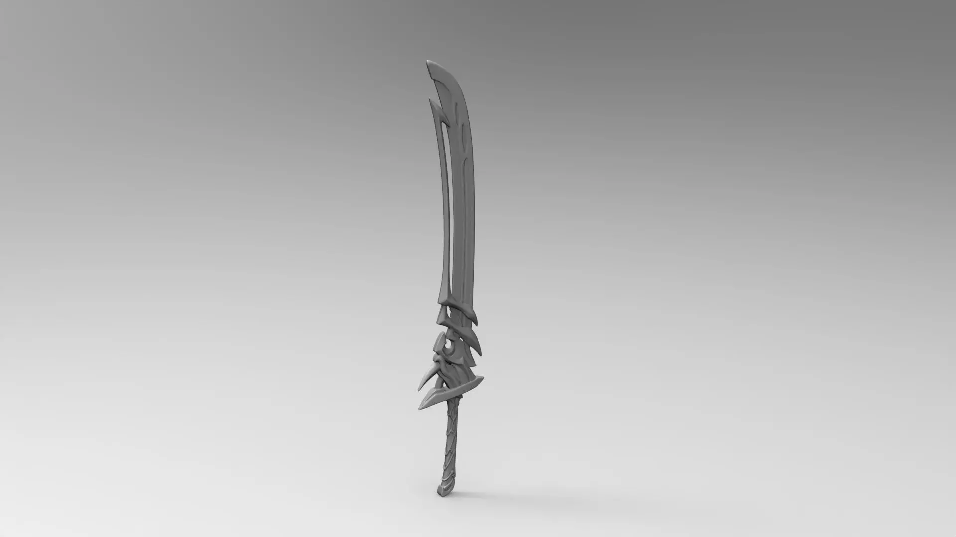 Espada de Elfo 3D print model_0