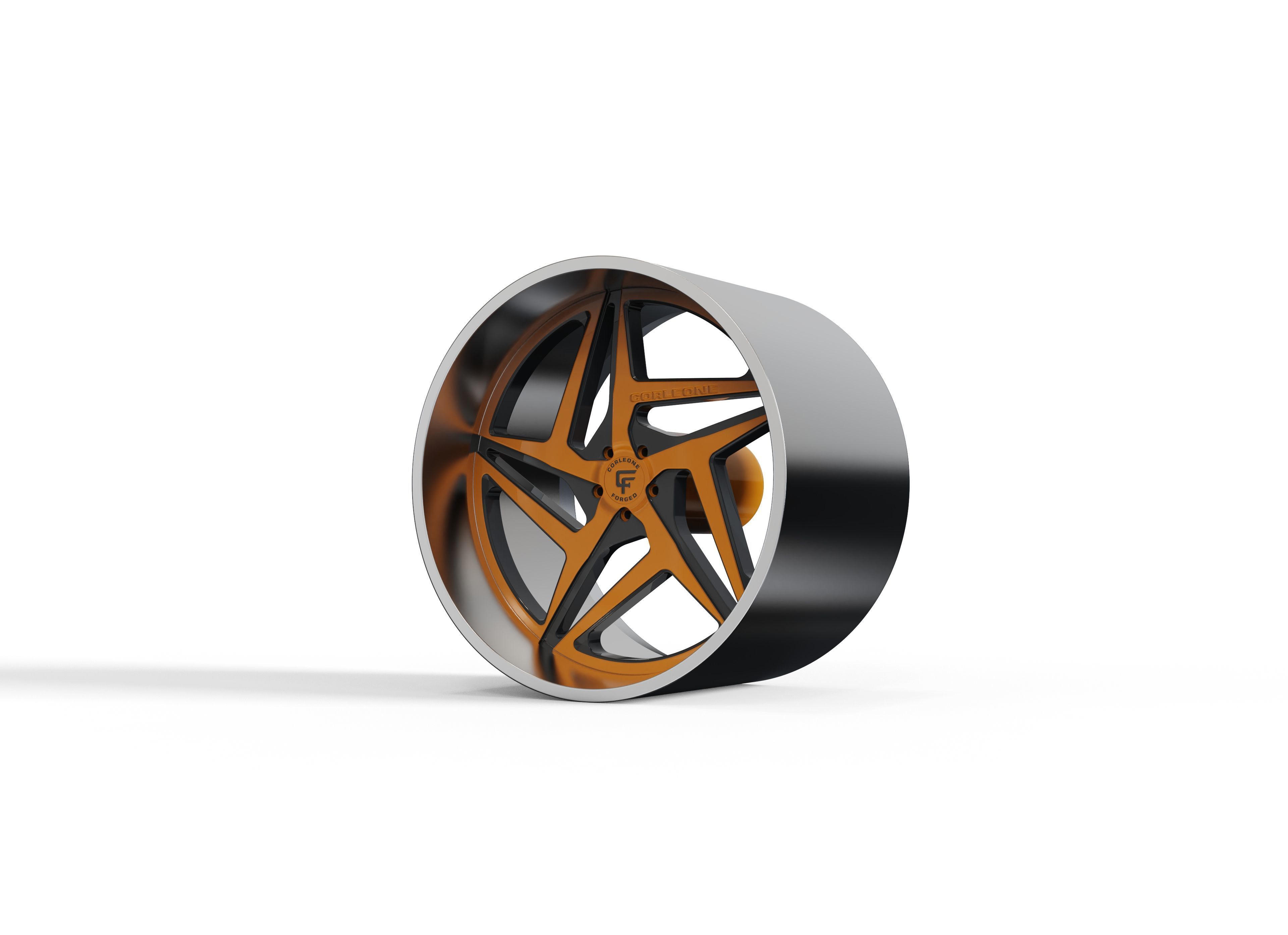 corleone veloce wheel  3D print model_1