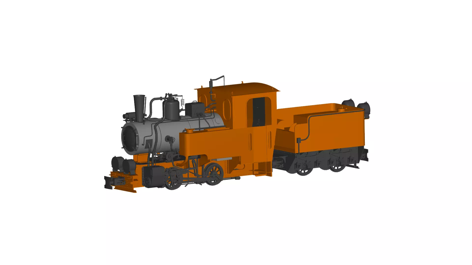 locomotive 3D model_0