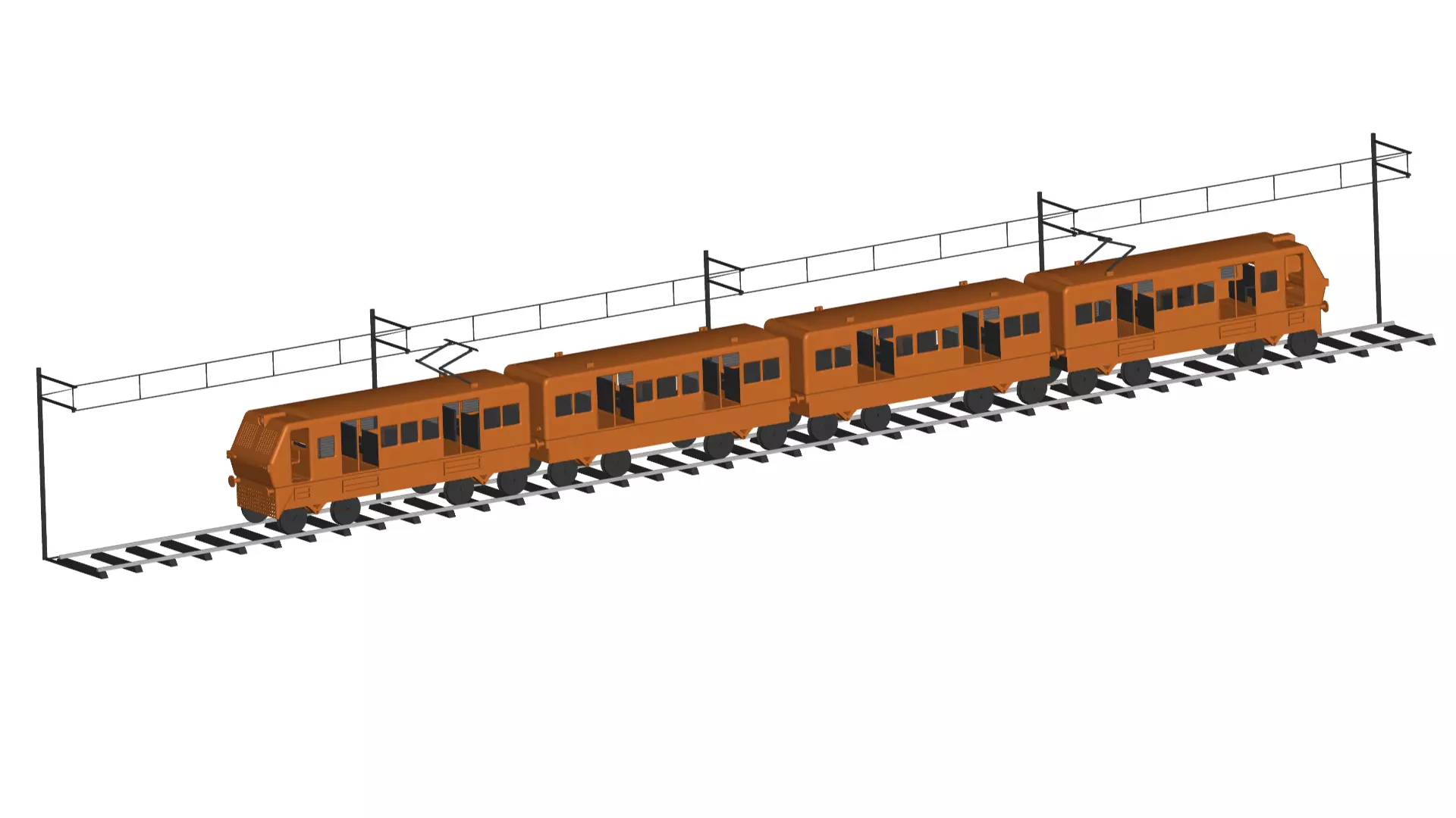 Locomotive 3D model
