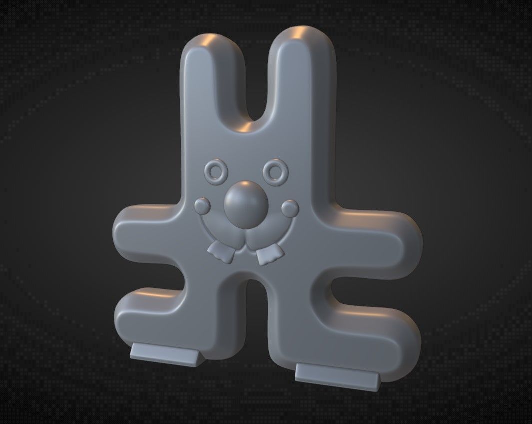 CONECTORES DIDACTICOS - CONEJOS 3D print model_3