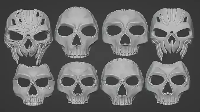 8 Ghost masks
