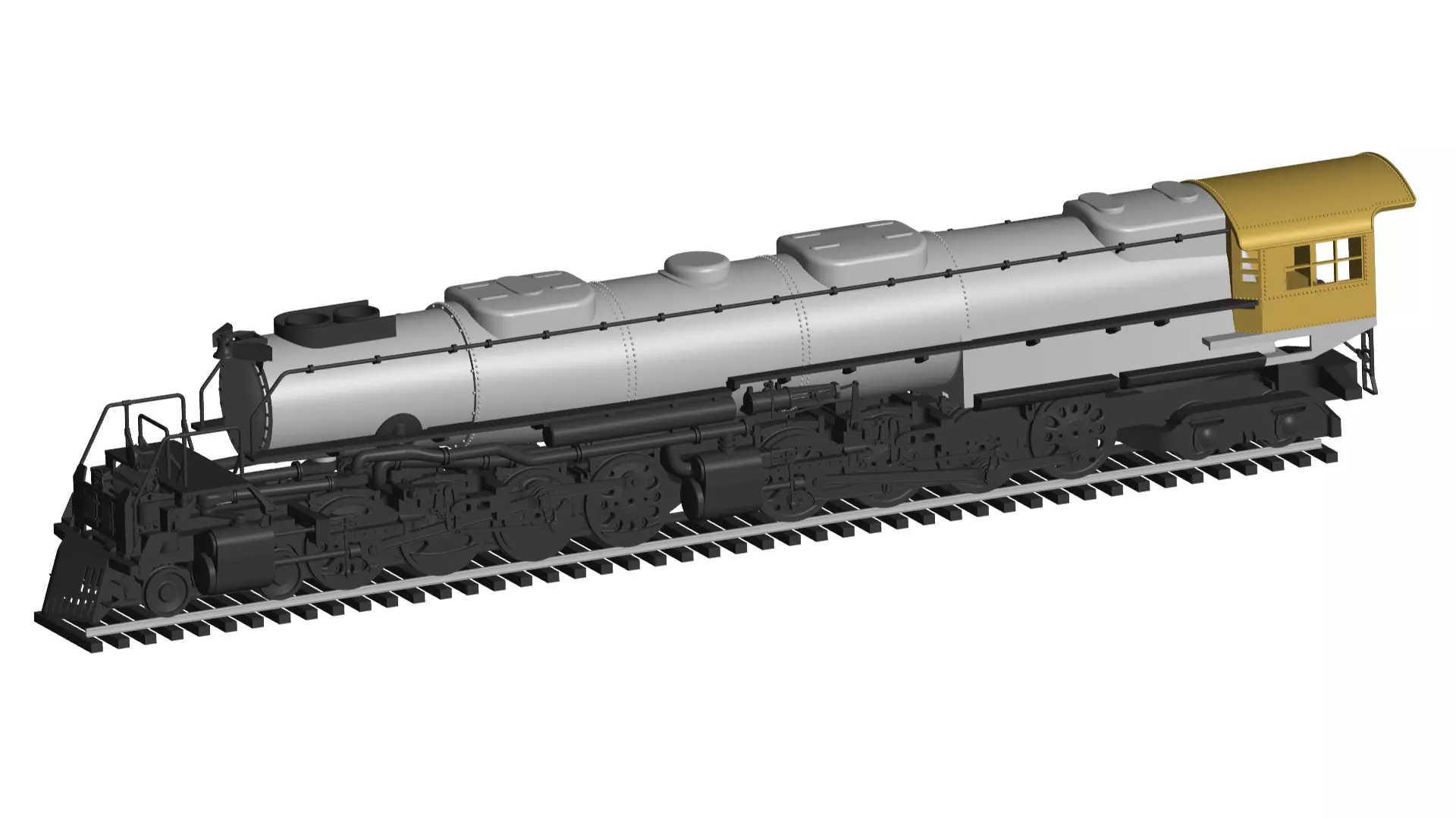 locomotive 3D model