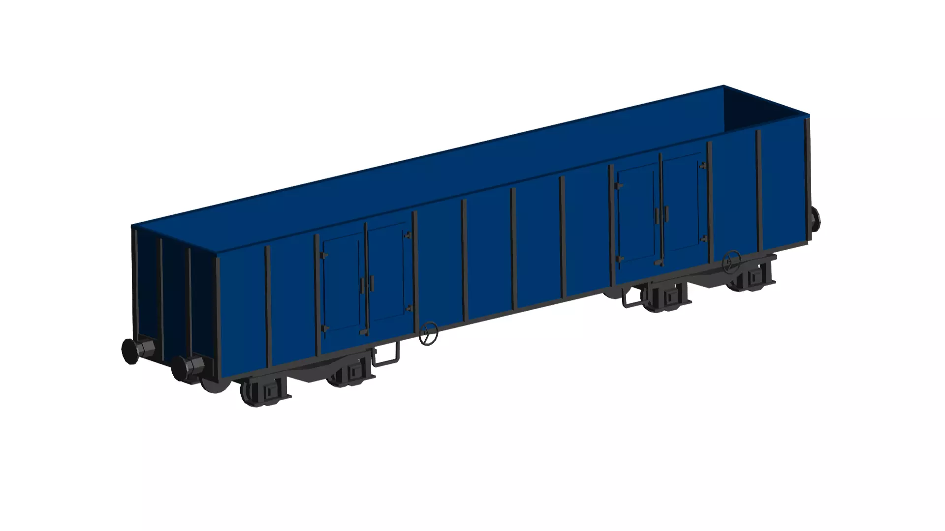 train wagon 3D model