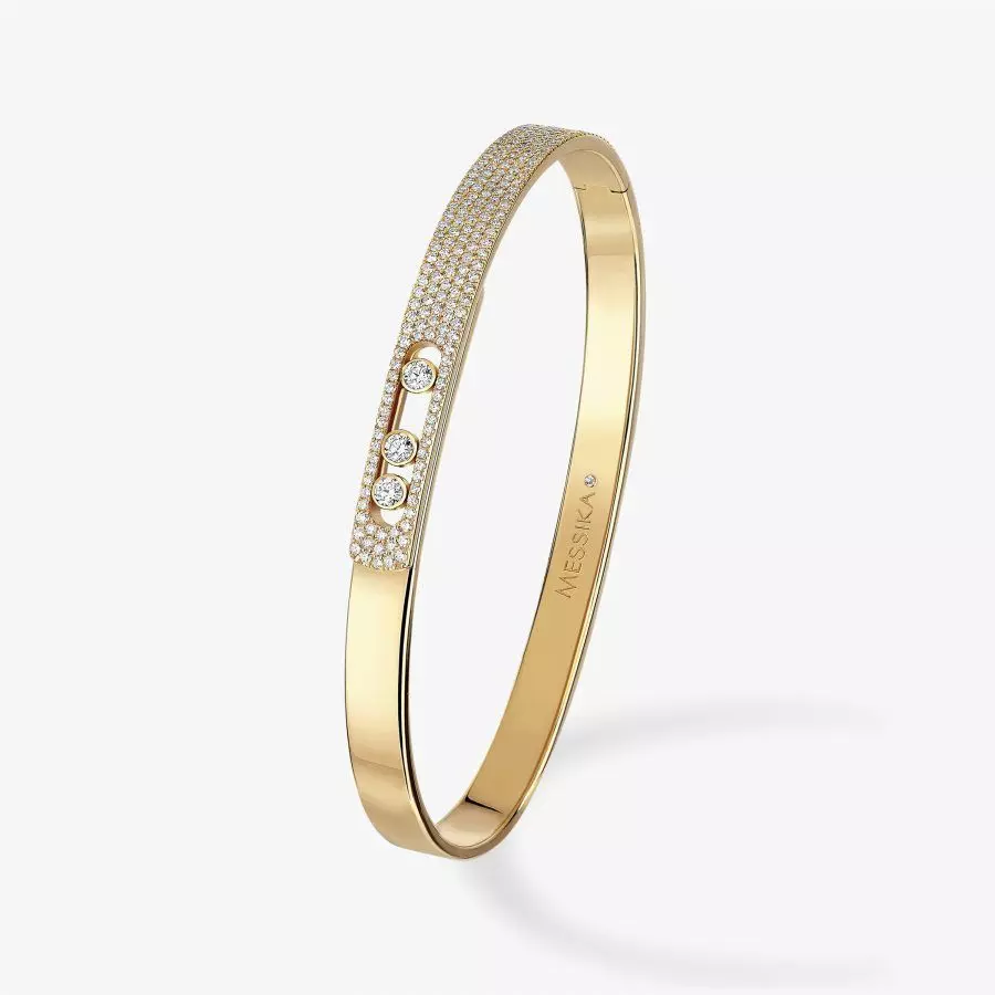 Messika Bracelet Jewelry Gold 3D print model_0