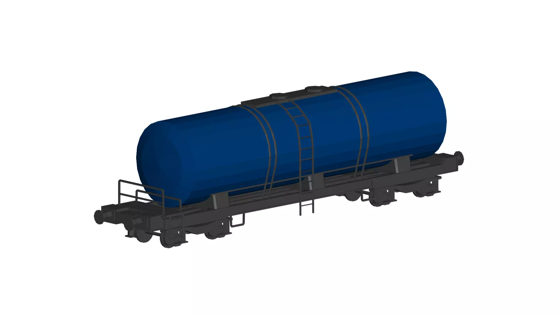 train tank 3D model