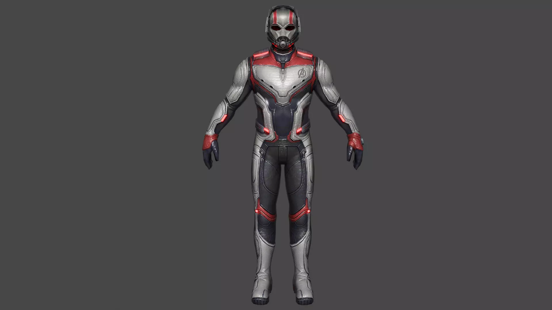 Antman AE Team-Suit Low-poly 3D model_0