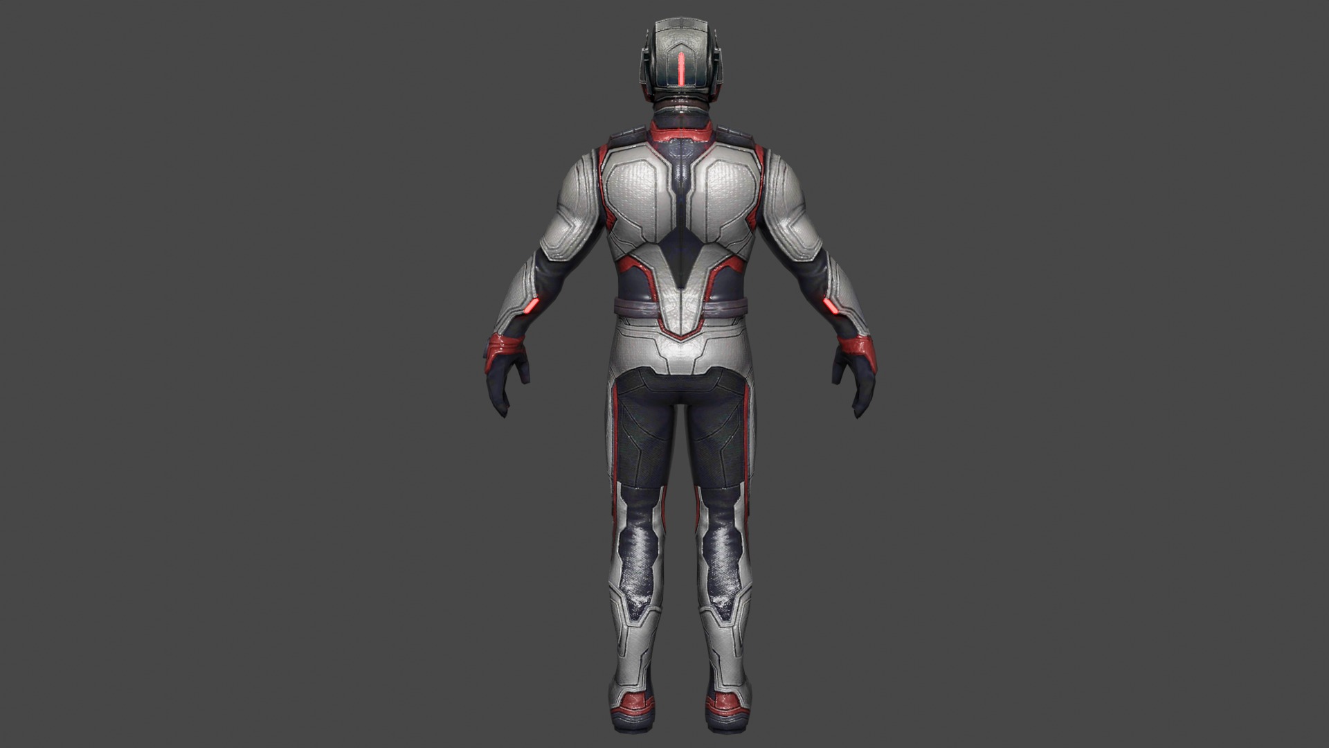 Antman AE Team-Suit Low-poly 3D model_4