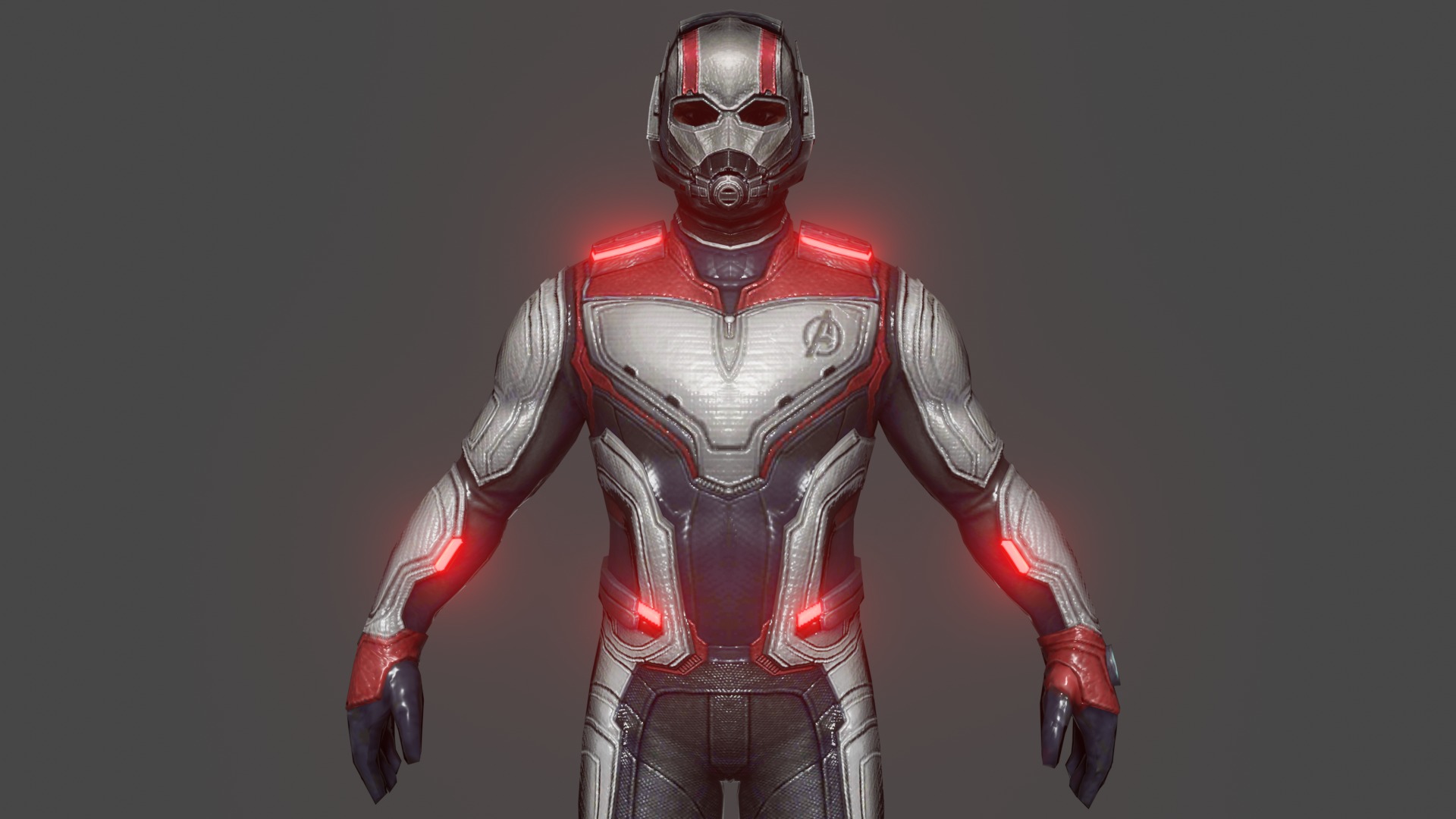 Antman AE Team-Suit Low-poly 3D model_1