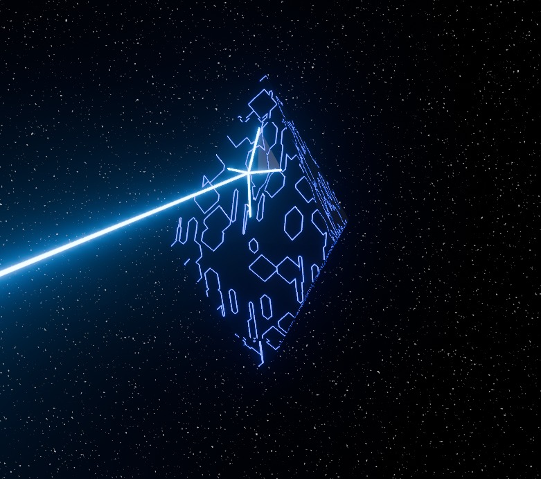 the mother ship Low-poly 3D model_1