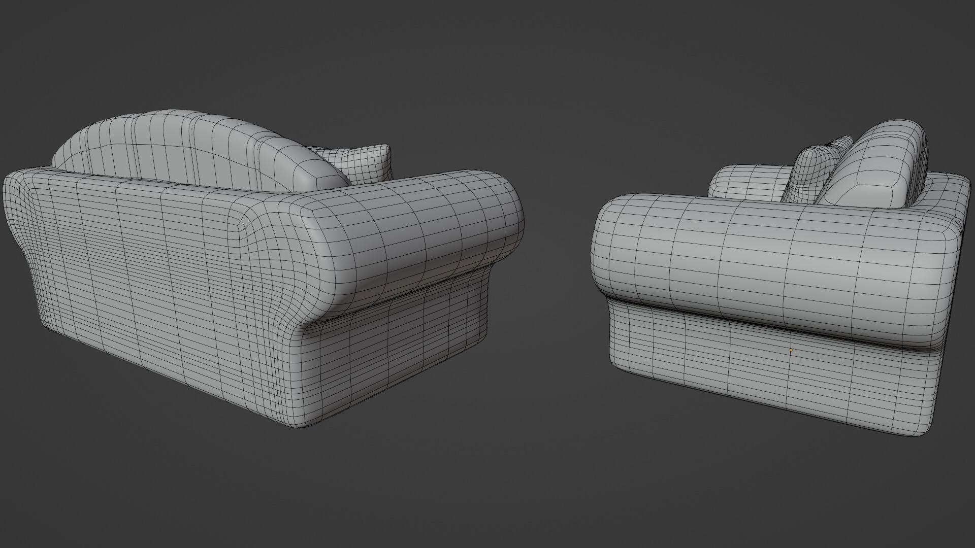 Sofa Set 3D model_15