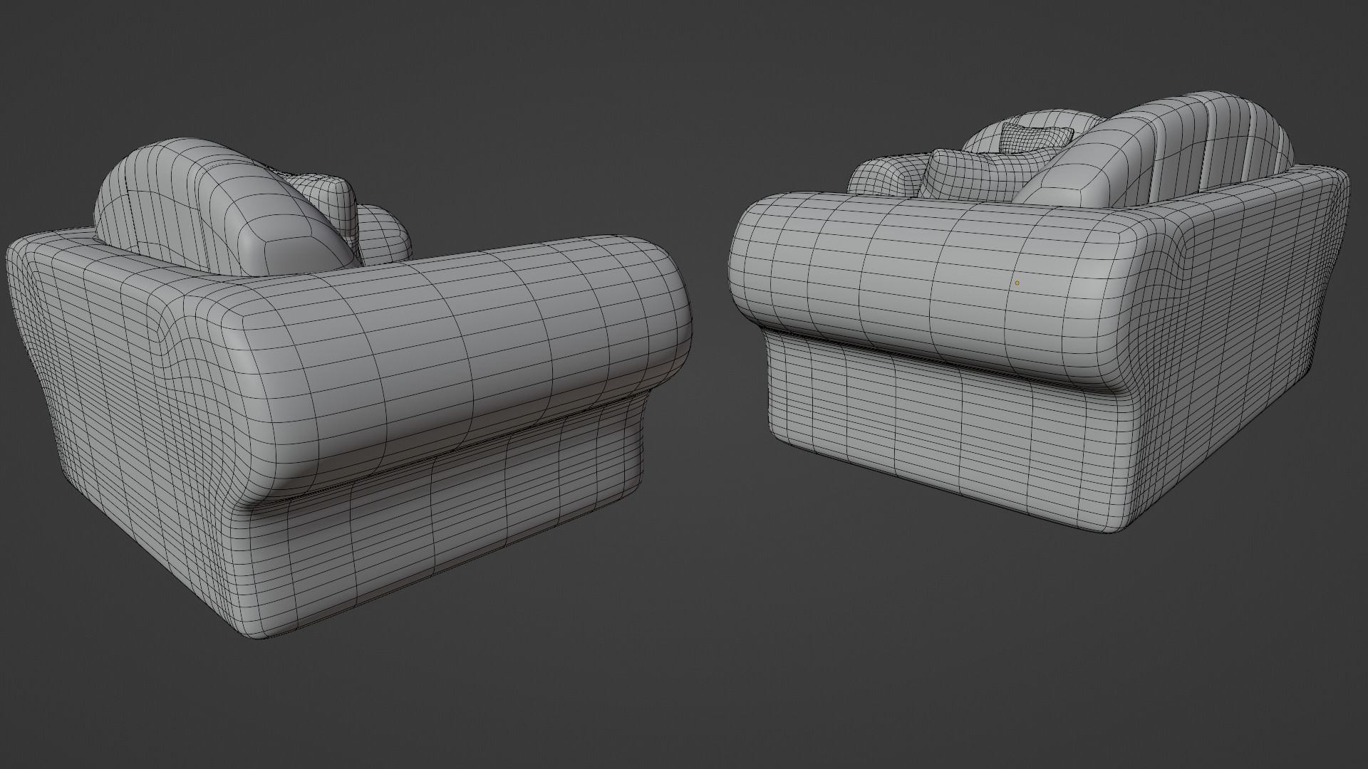 Sofa Set 3D model_13