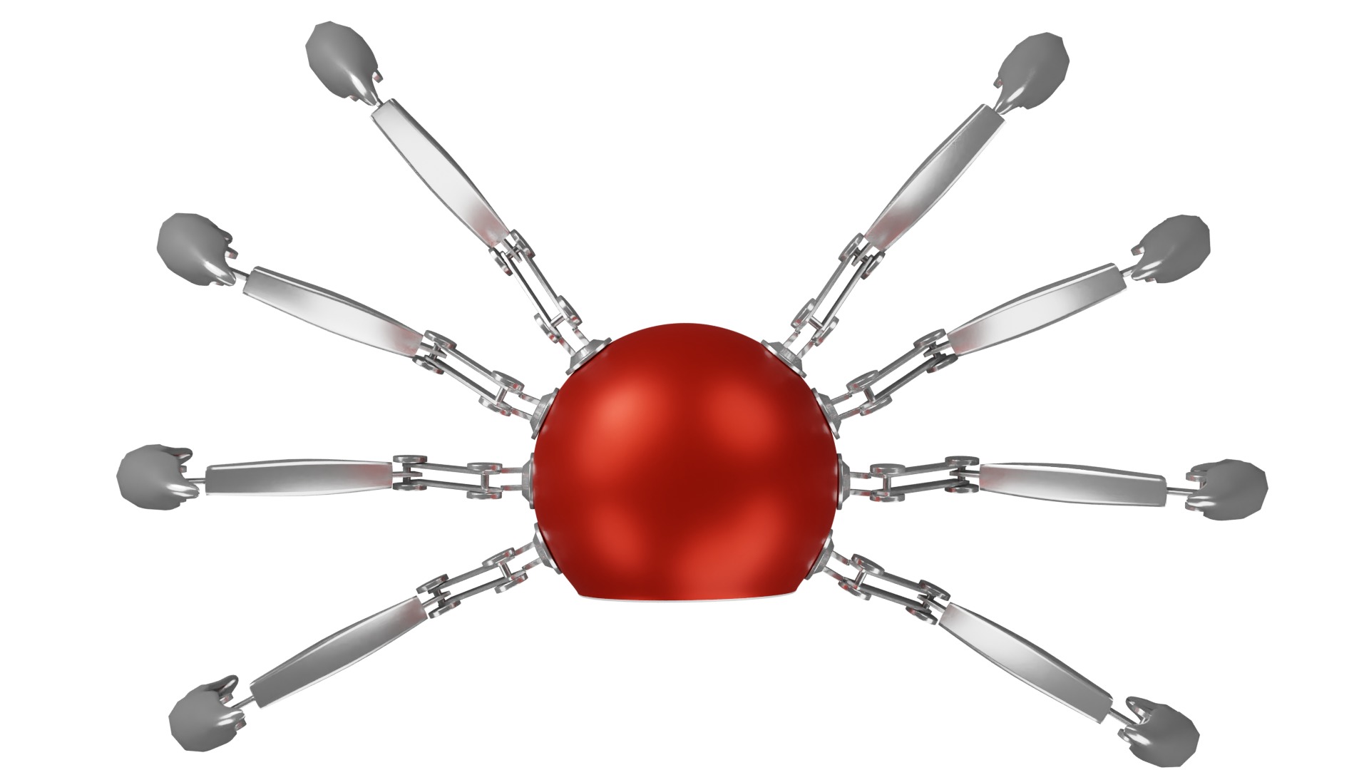 Mechanical Crab 3D model_8