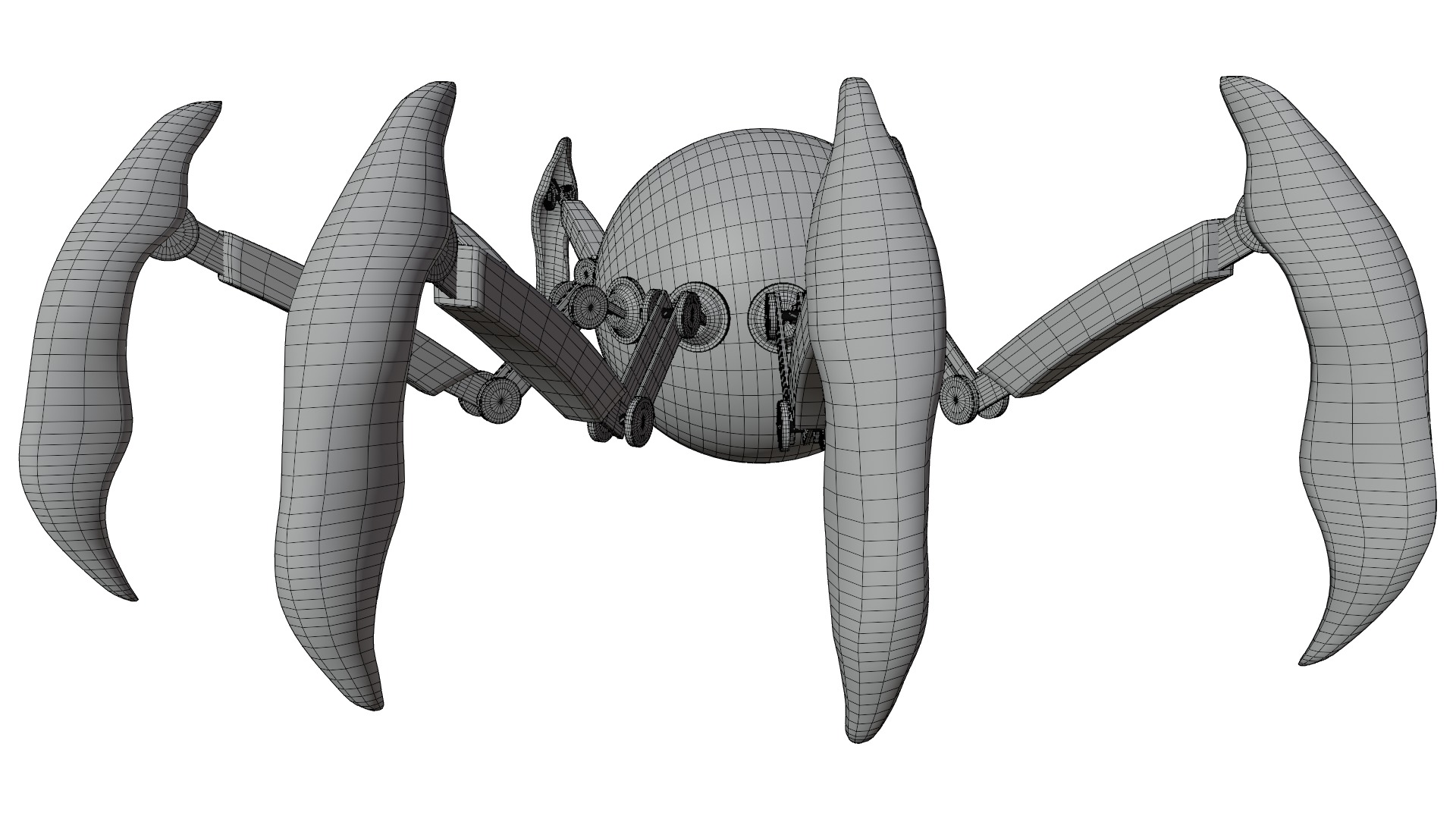 Mechanical Crab 3D model_16
