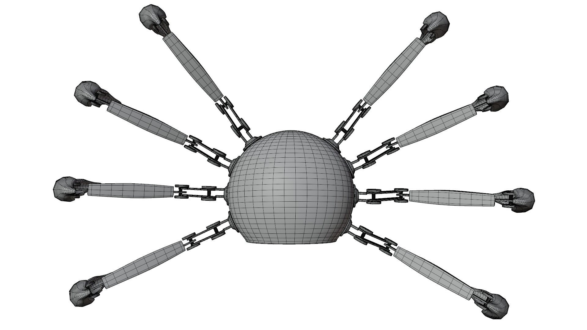 Mechanical Crab 3D model_17