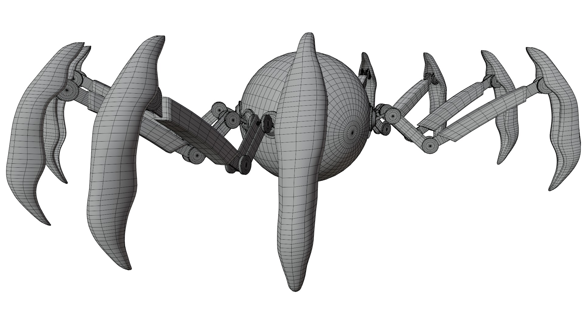 Mechanical Crab 3D model_13