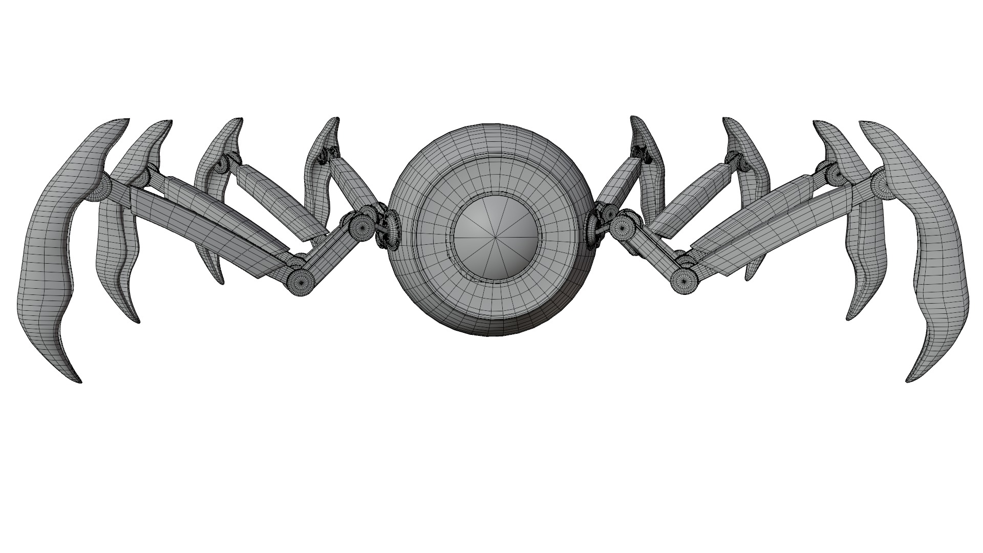 Mechanical Crab 3D model_10