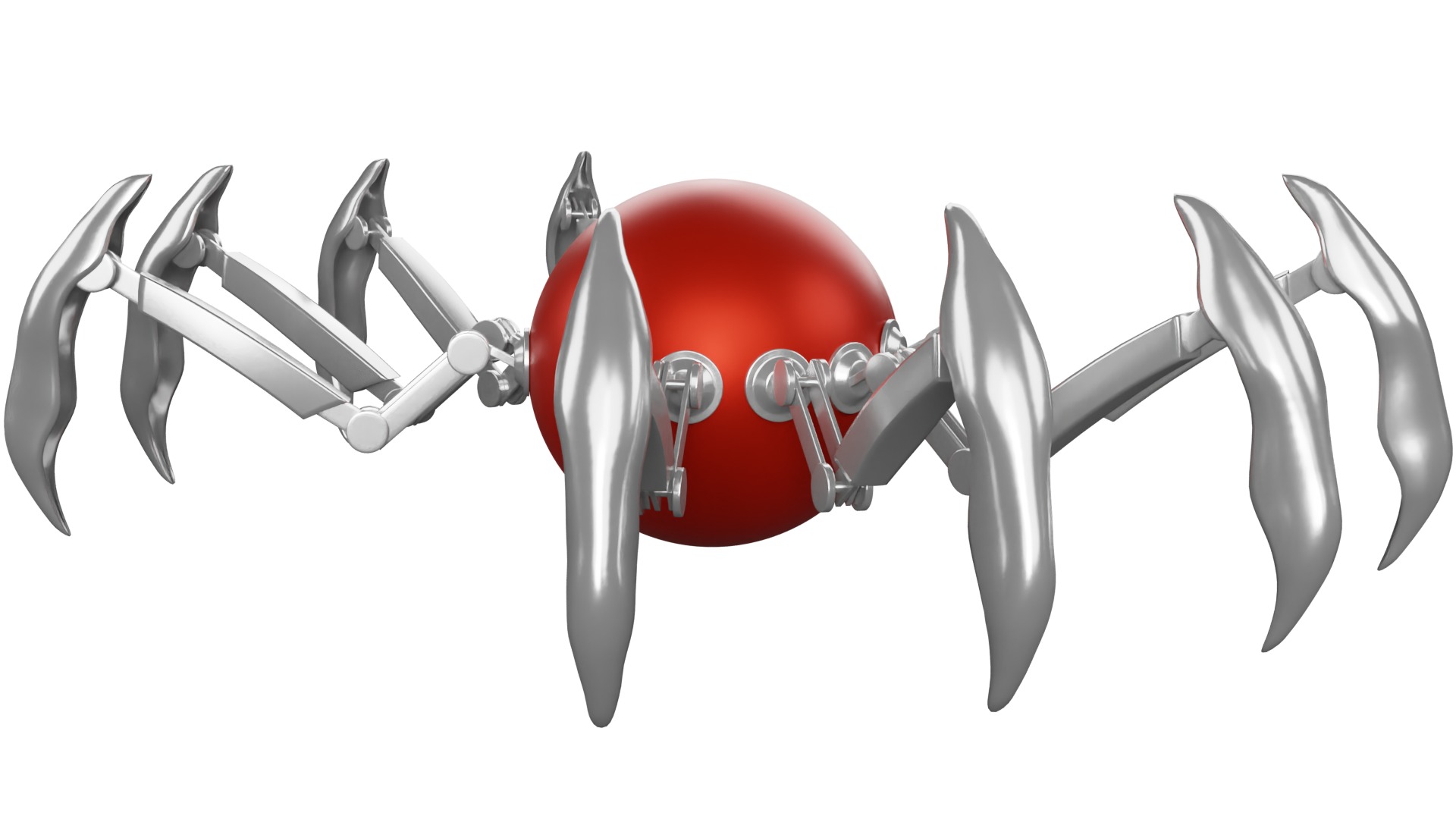 Mechanical Crab 3D model_6