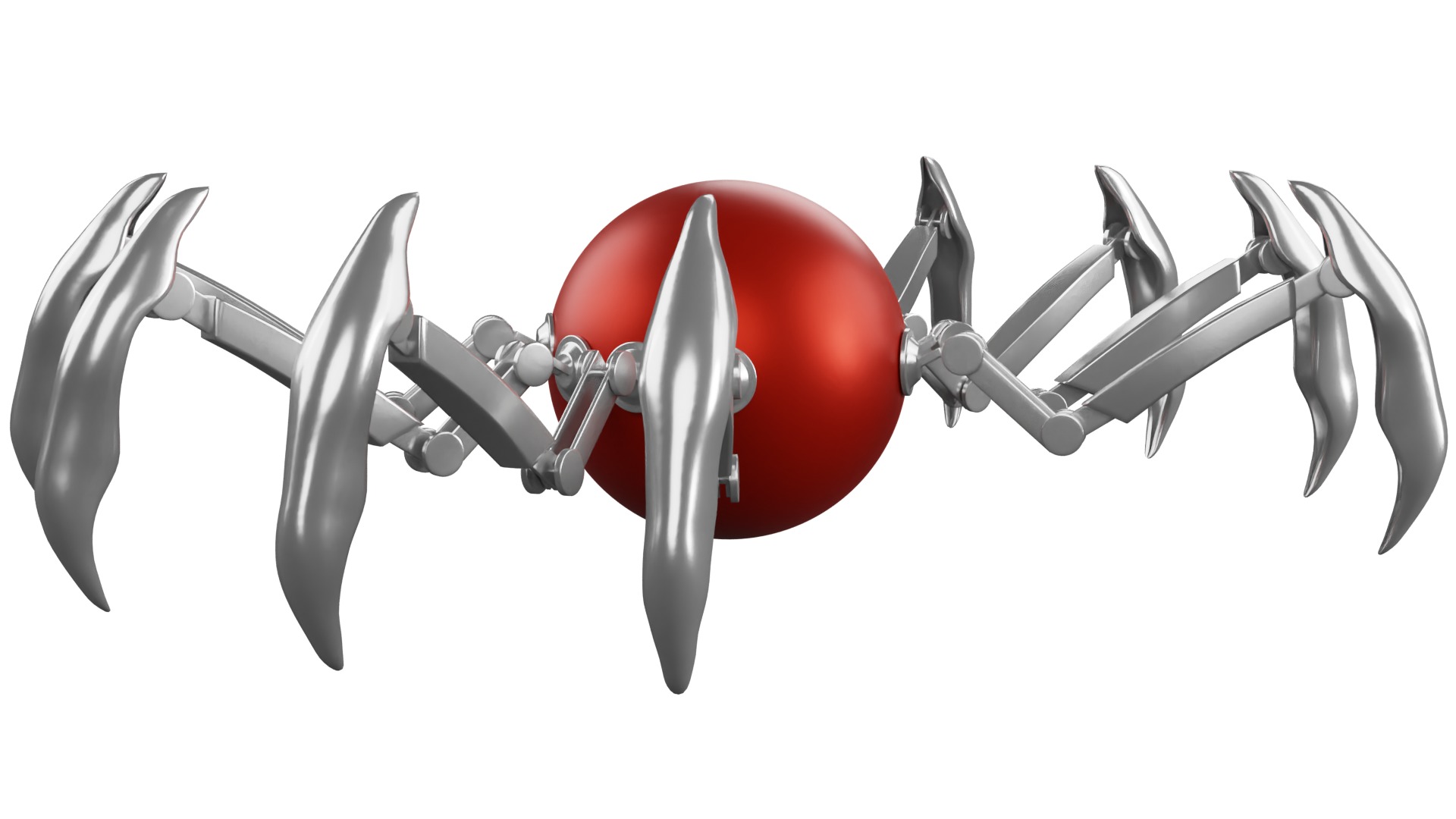 Mechanical Crab 3D model_4