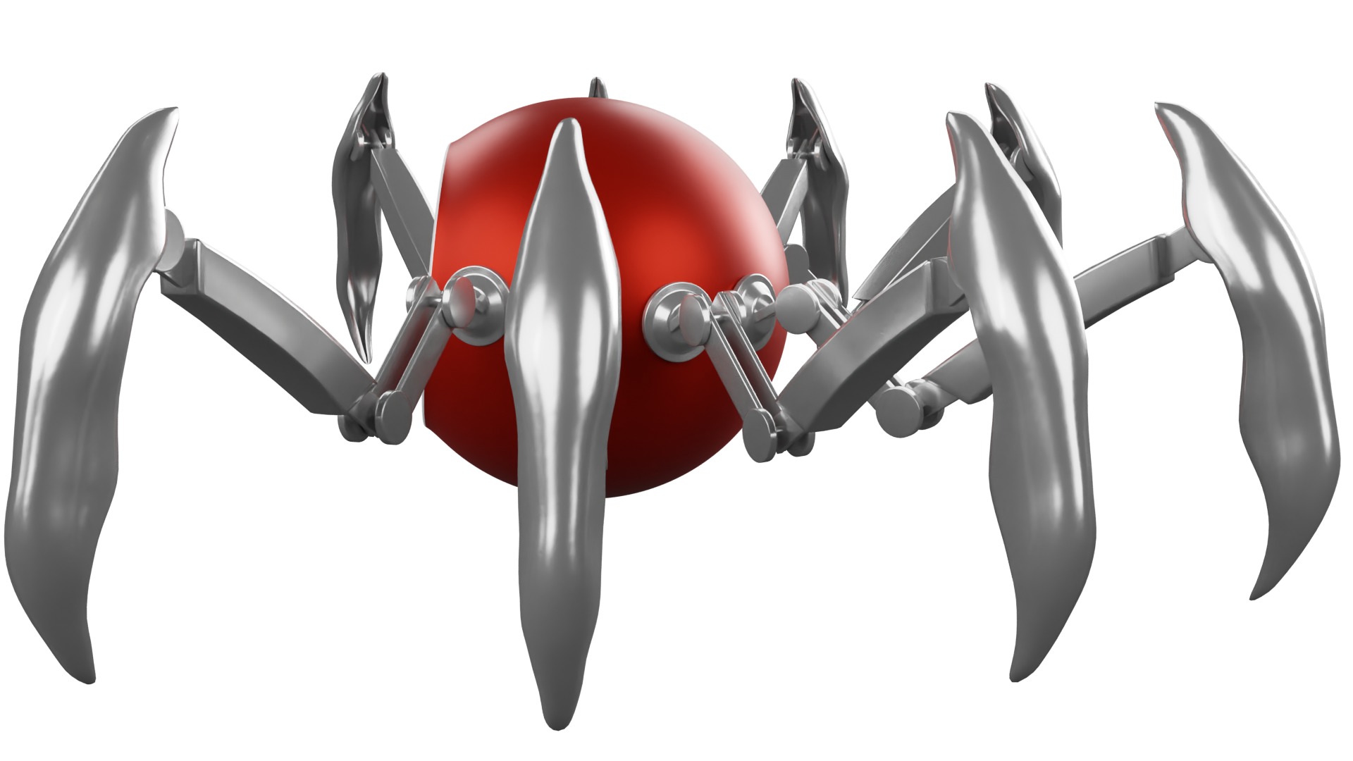 Mechanical Crab 3D model_3